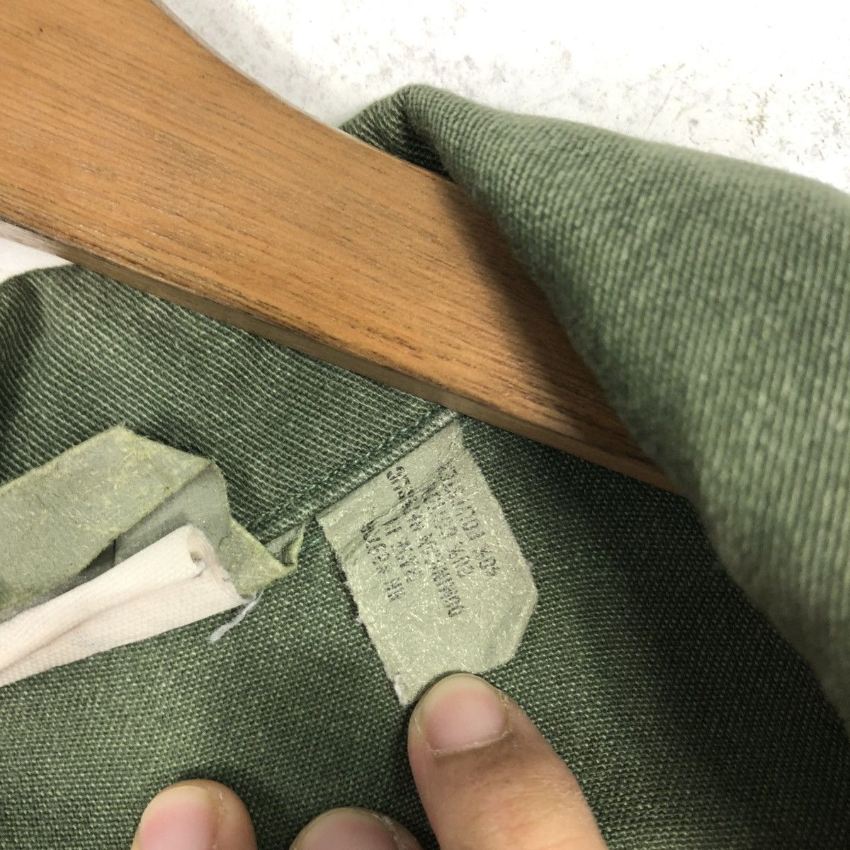Vintage 🔥VINTAGE CHORE MILITARY JACKET USN PROPPER OG-07 DESIGN Size US M / EU 48-50 / 2 - 23 Thumbnail