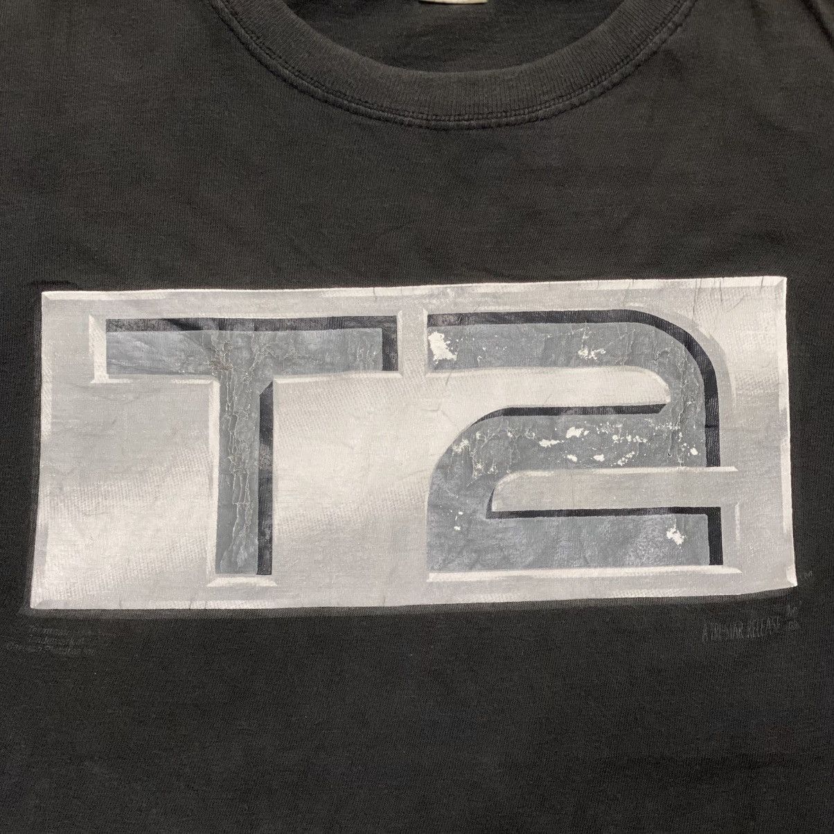 Vintage Vintage 90s Terminator 2 Judgement Day Movie Promo T-Shirt Size US M / EU 48-50 / 2 - 7 Thumbnail
