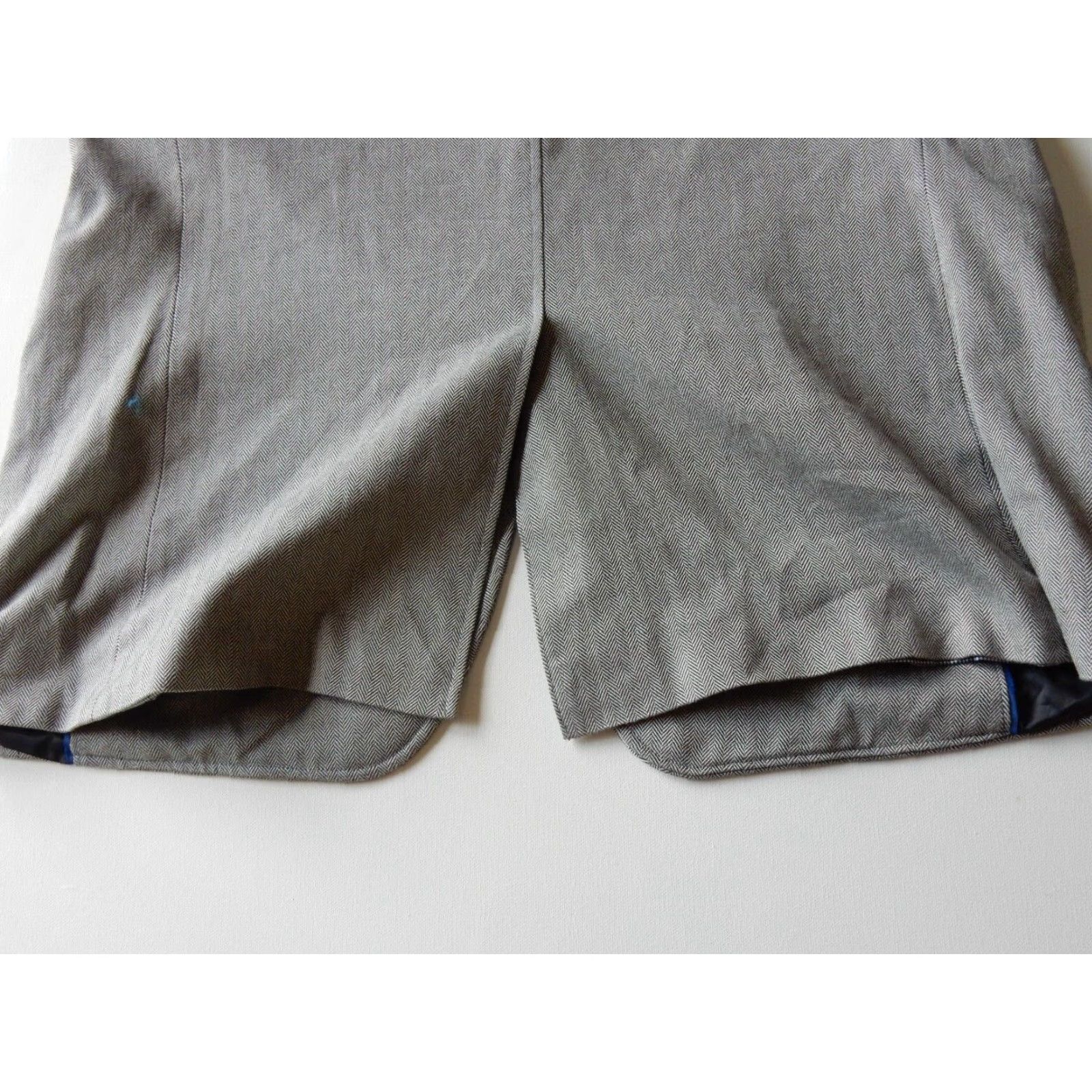 Banana Republic VINTAGE Banana Republic Men's Blazer Sport Coat Jacket Size 44R Gray Slim Fit Size 44R - 5 Thumbnail