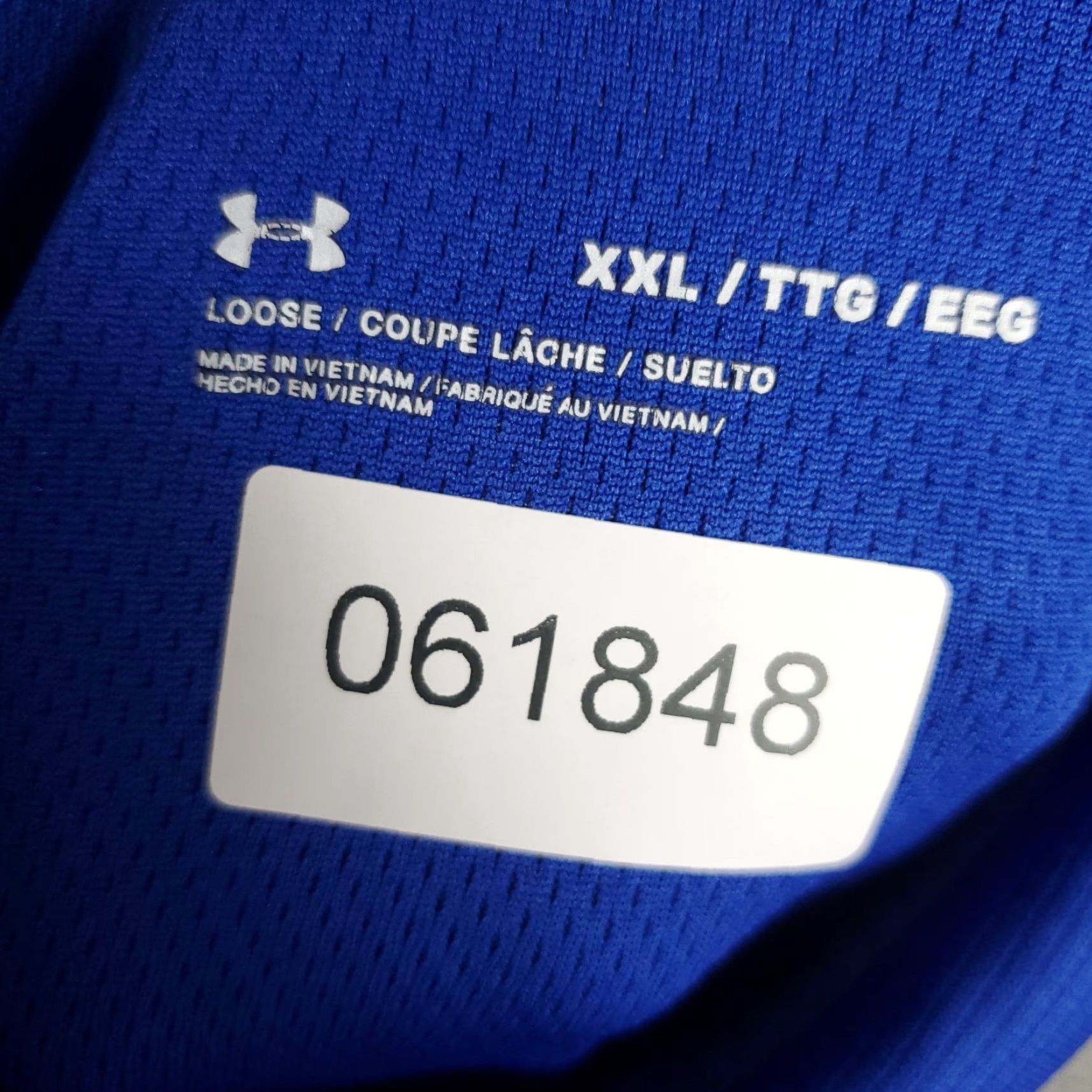 Under Armour Under Armour Polo Shirt Mens 2XL Blue Golf Casual Short Sleeve Shirt (Polo) Size US XXL / EU 58 / 5 - 6 Thumbnail