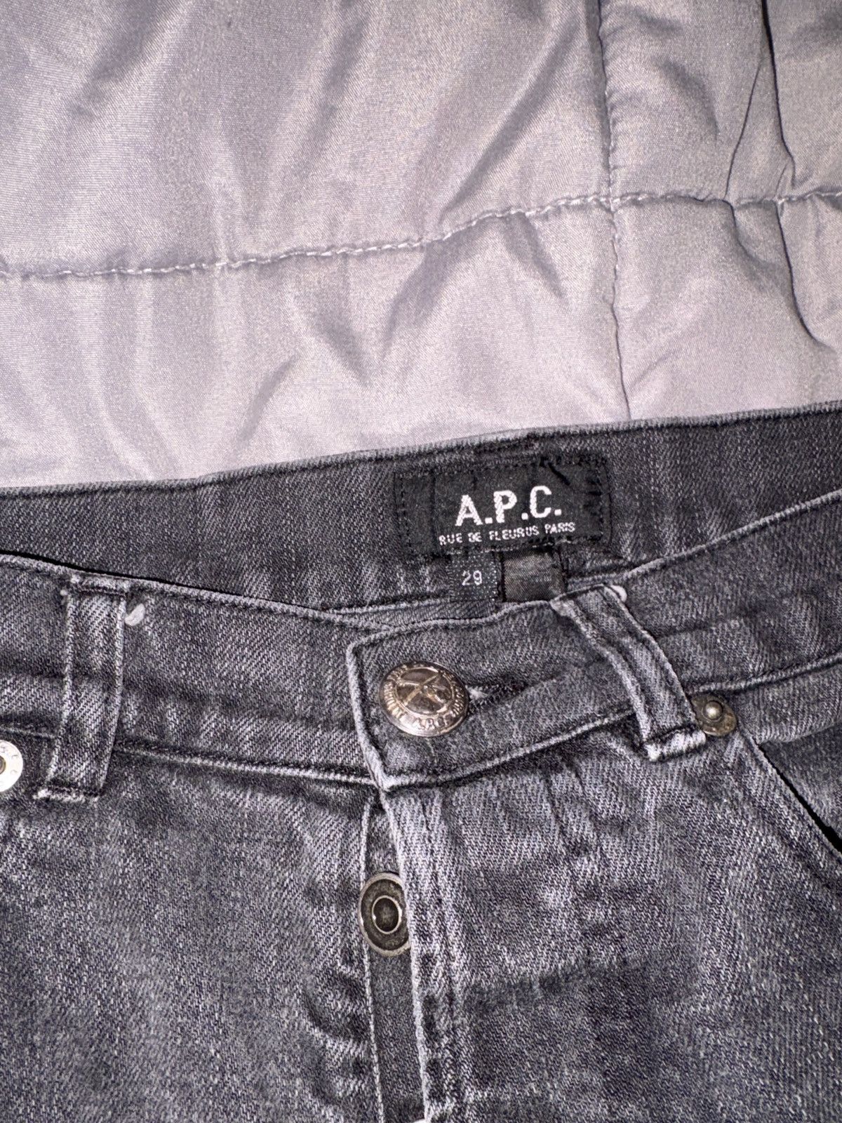 A.P.C. Black A.P.C jeans Size US 29 - 2 Thumbnail