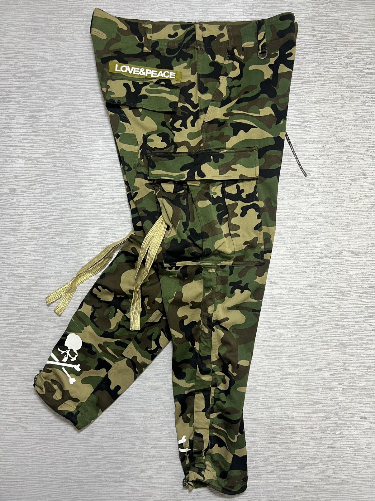 Mastermind Japan Mastermind Japan - Skull Print Camouflaged Cargo Pants Size US 34 / EU 50 - 3 Thumbnail