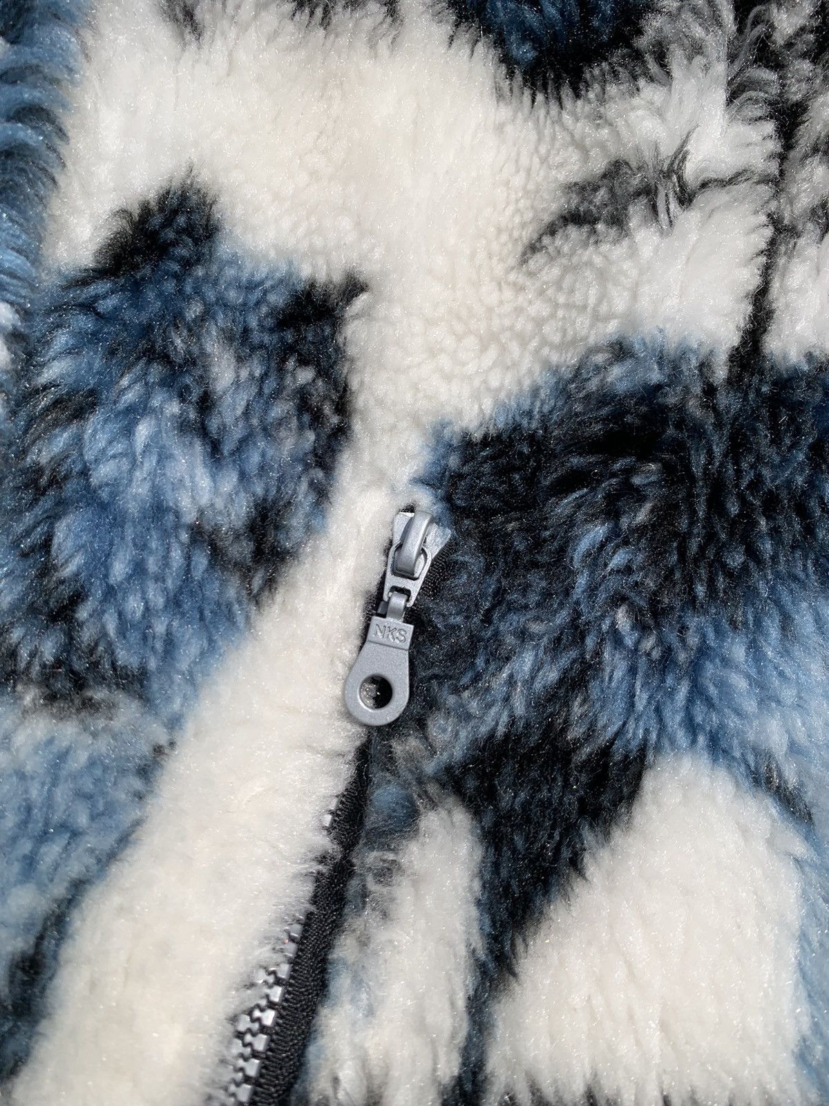 Vintage Vintage Wolf Print Zip Up Fleece Jacket Y2K Size US M / EU 48-50 / 2 - 3 Thumbnail