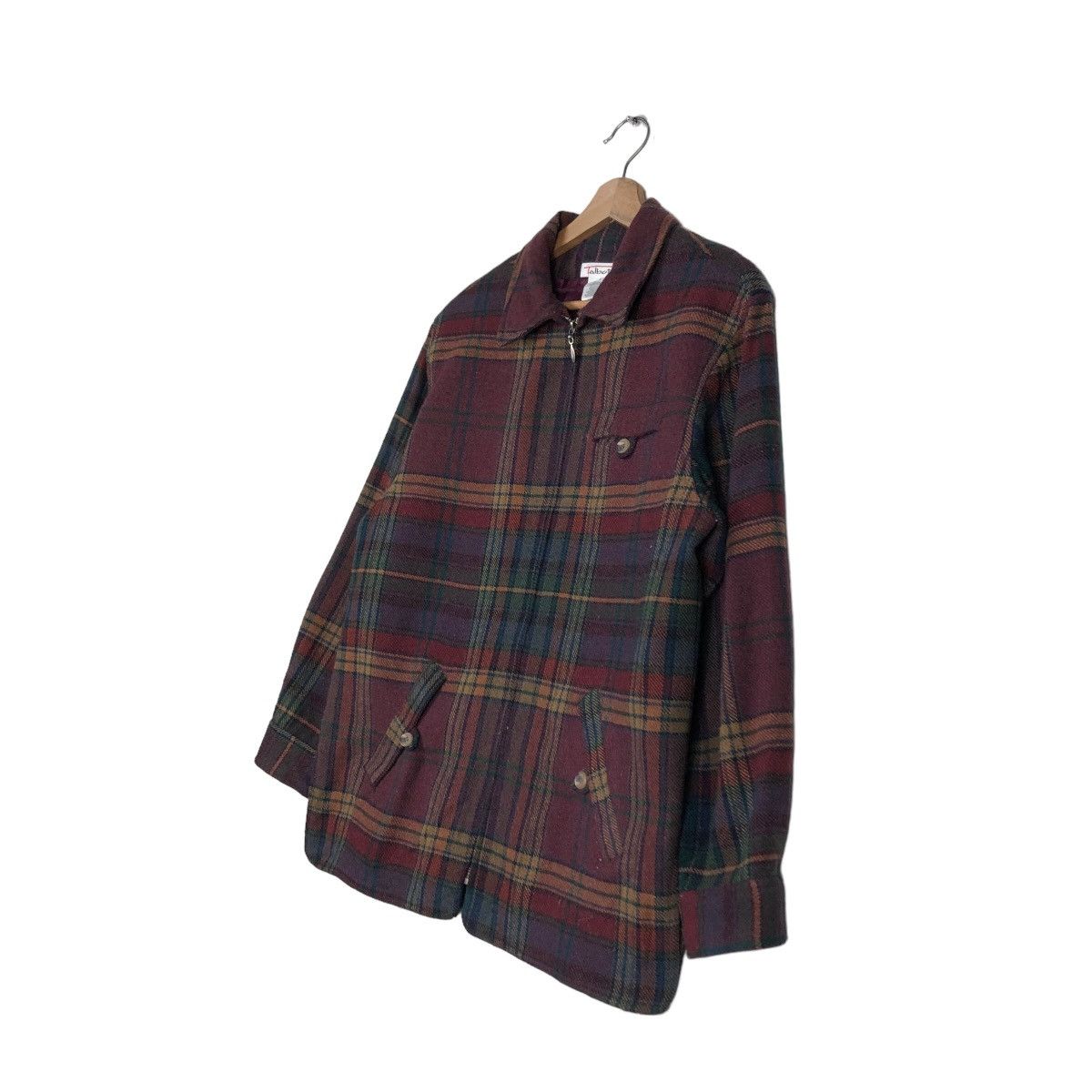Issey Miyake 🔥Vintage Wool Work Chore Jacket Talbots Japan Tartan Design Size US S / EU 44-46 / 1 - 2 Thumbnail