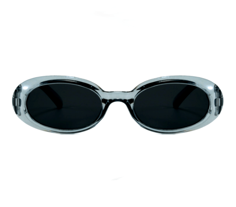 Vintage Vintage Cat-Eye Clear Transparent Oval Streamline Sunglasses Size ONE SIZE - 3 Thumbnail