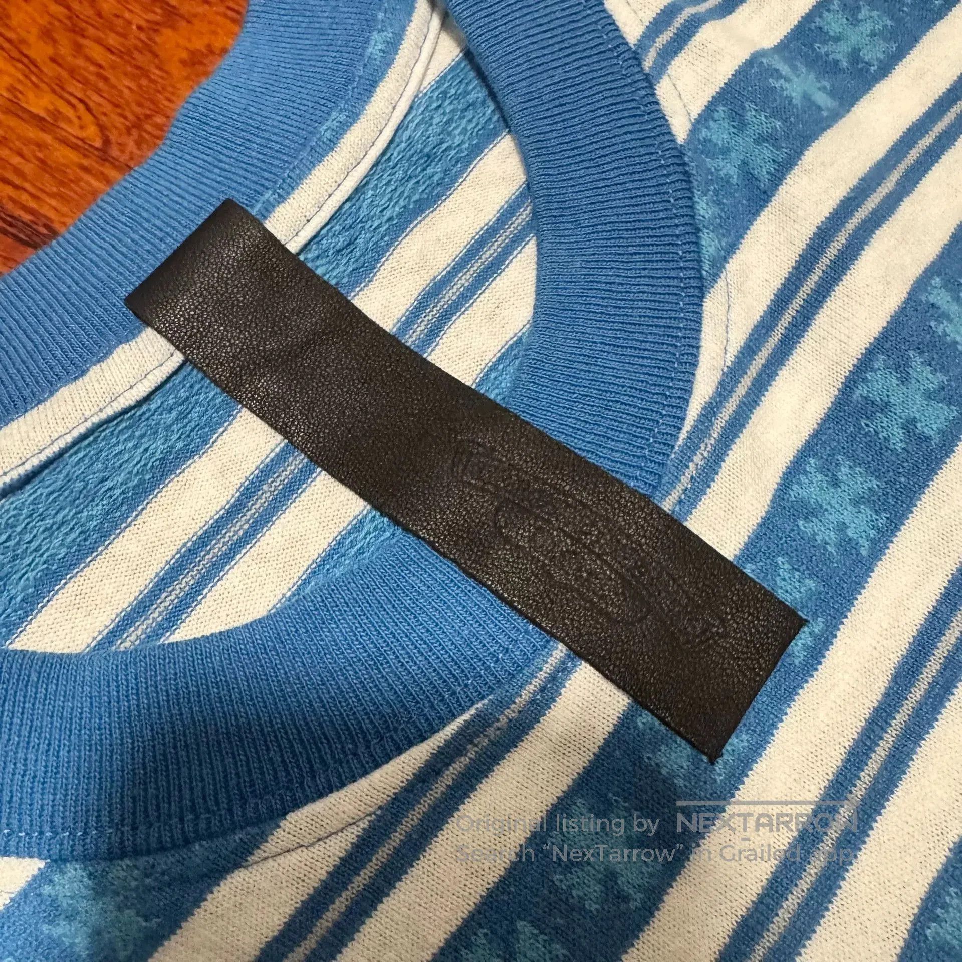 Chrome Hearts chrome hearts blue striped short sleeve t. Size US M / EU 48-50 / 2 - 3 Thumbnail
