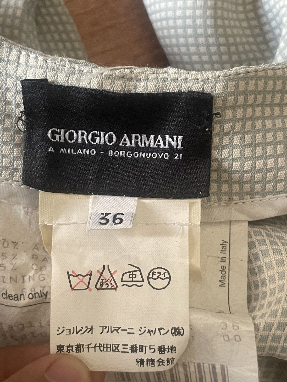 Giorgio Armani Giorgio Armani Pants Size 25" / US 0 / IT 36 - 3 Thumbnail