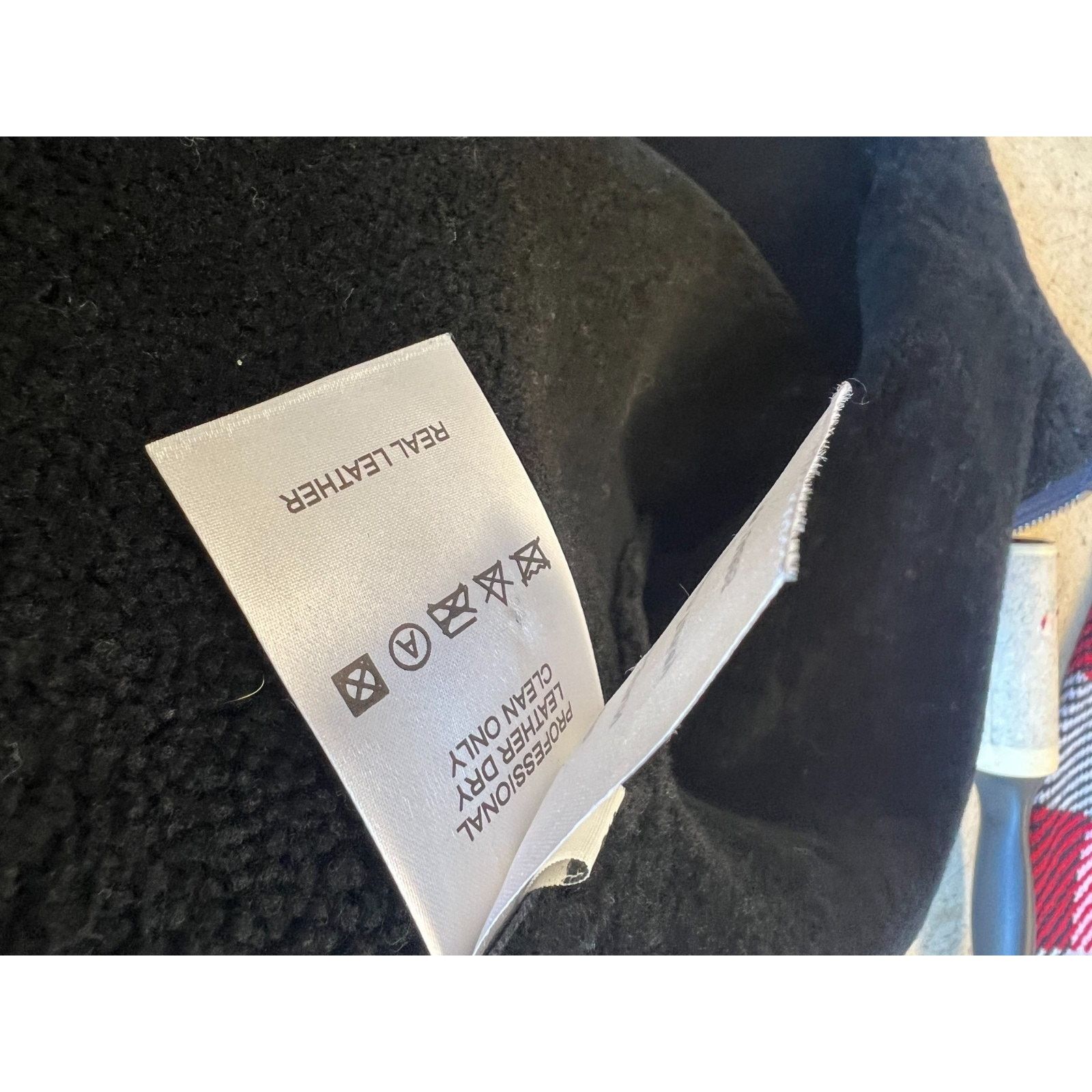 Saks Fifth Avenue Luxury Spanish Shearling Walker Stand Collar Navy Coat - XS Size XS / US 0-2 / IT 36-38 - 11 Thumbnail