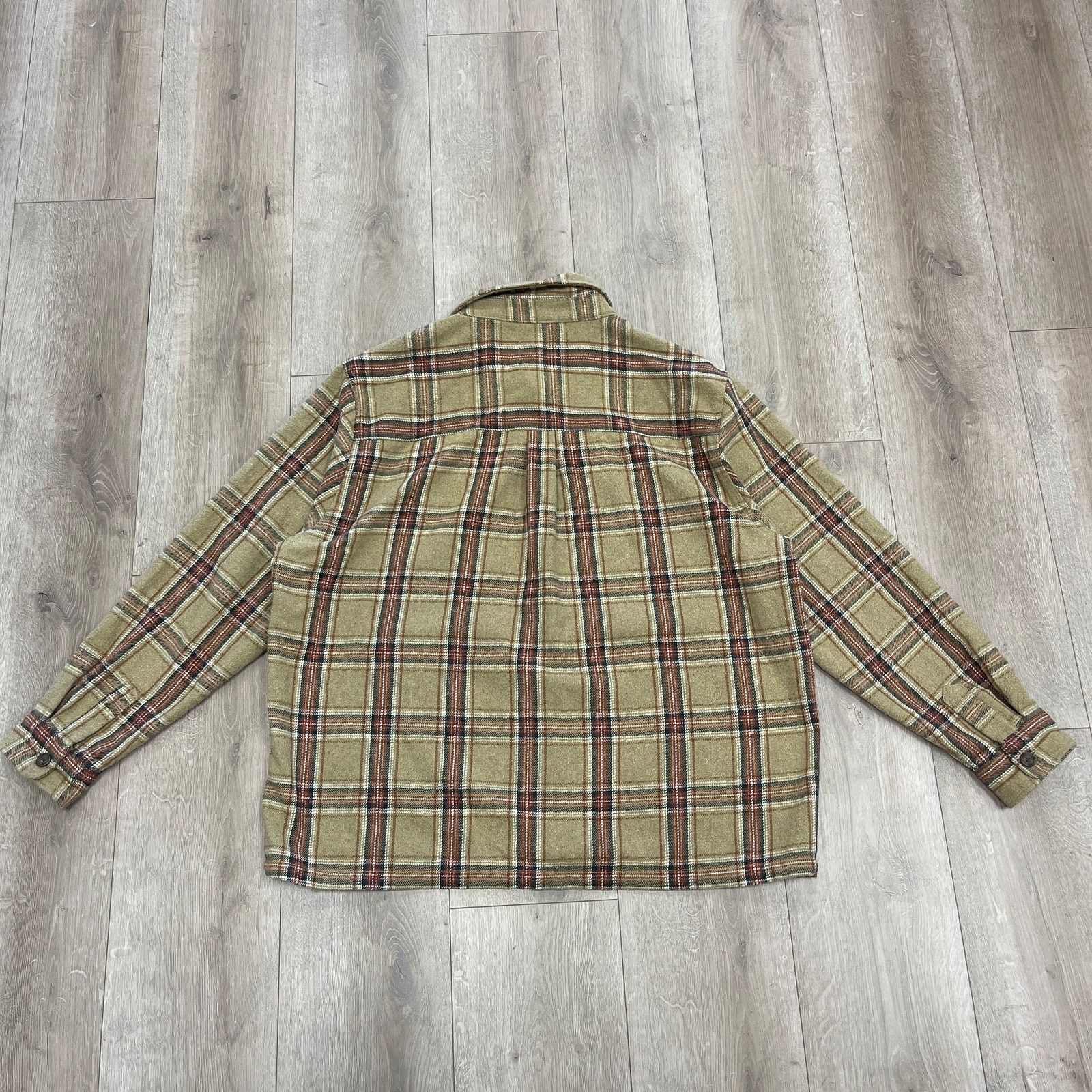 Cotton On Cotton On Garments Brown Tan thick flannel Button Up XXL Size US XXL / EU 58 / 5 - 6 Thumbnail