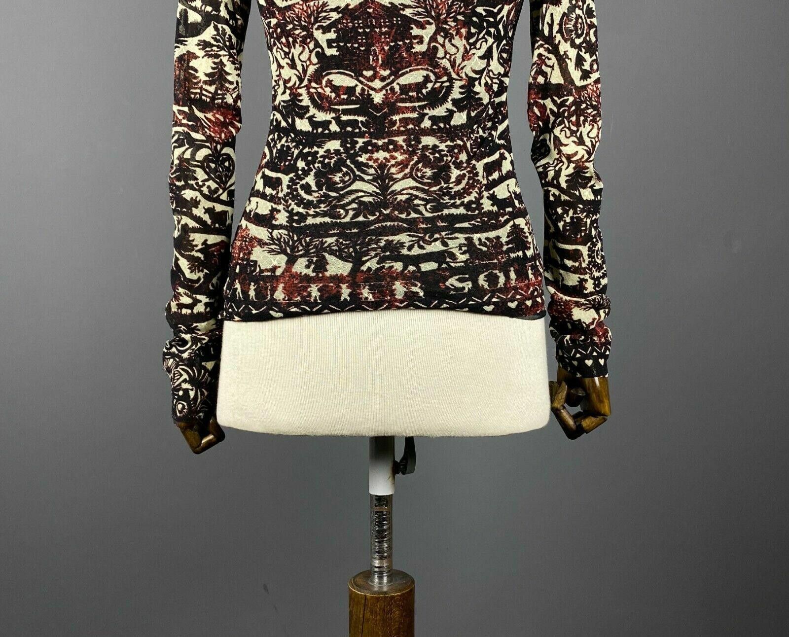 Jean Paul Gaultier Ladies Jean Paul Gaultier Soleil Aztec Sweater Size M Size M / US 6-8 / IT 42-44 - 7 Thumbnail