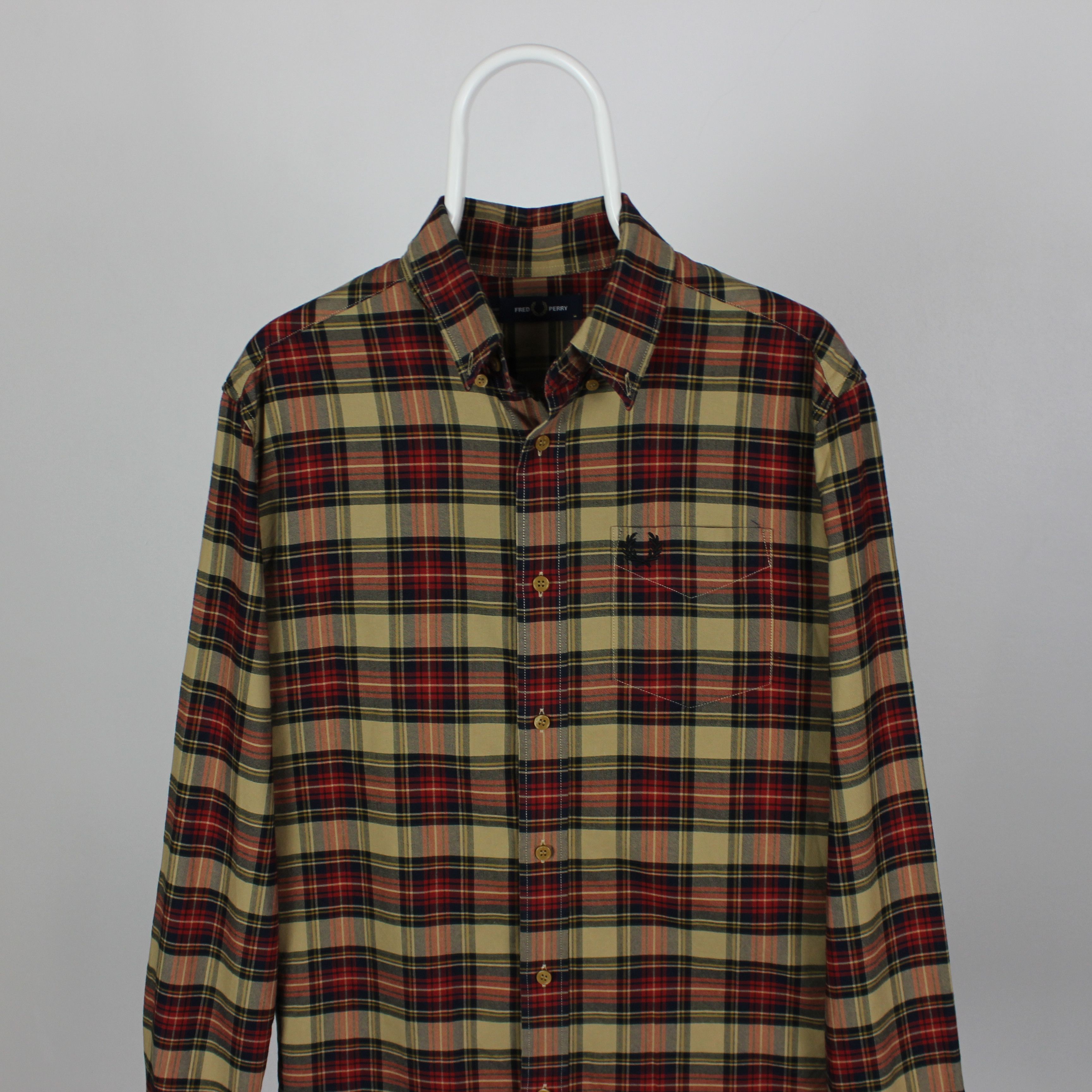 Fred Perry Fred Perry shirt men button Ups M cotton Size US M / EU 48-50 / 2 - 3 Thumbnail