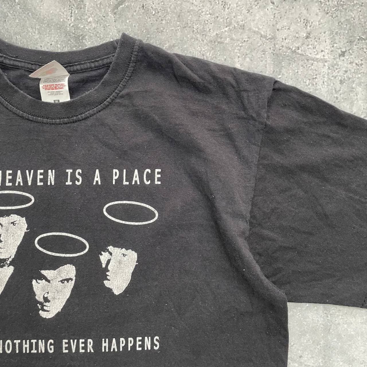 Band Tees Vintage Talking Heads Heaven Is A Place Band T Shirt Black Size US M / EU 48-50 / 2 - 10 Thumbnail