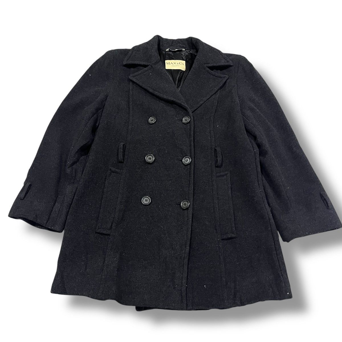 Vintage MAX Classics Double Breasted Wool Jacket