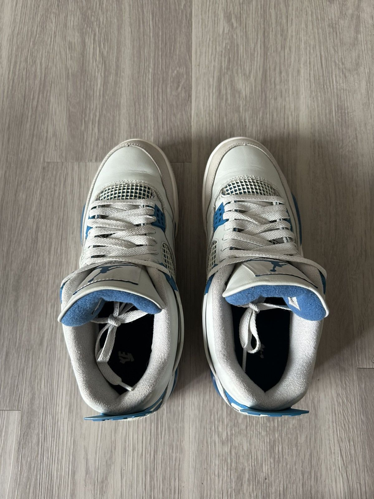 Jordan Brand Air Jordan Retro 4 Military Blue 2024 Size 9 Size US 9 / EU 42 - 4 Thumbnail