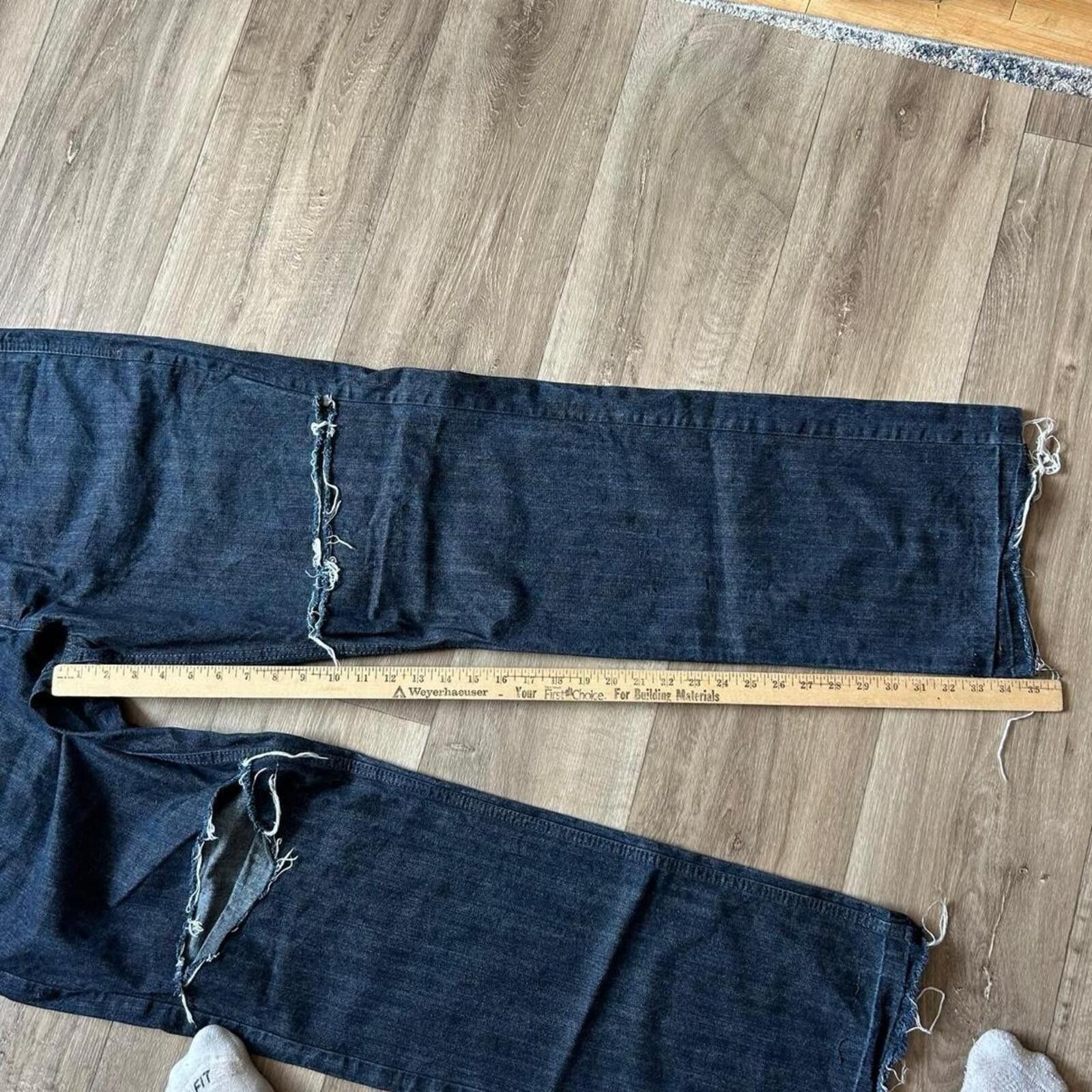 Rocawear Sick Vintage y2k Baggy Rocawear Dark Denim Jeans size 38 Size US 38 / EU 54 - 5 Thumbnail