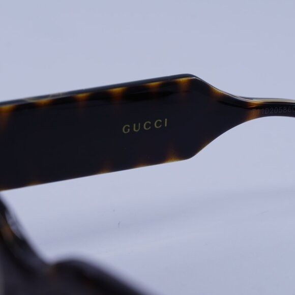 Gucci Gucci GG1558SK 002 Sunglasses Havana Square Frame, Brown Size ONE SIZE - 8 Thumbnail