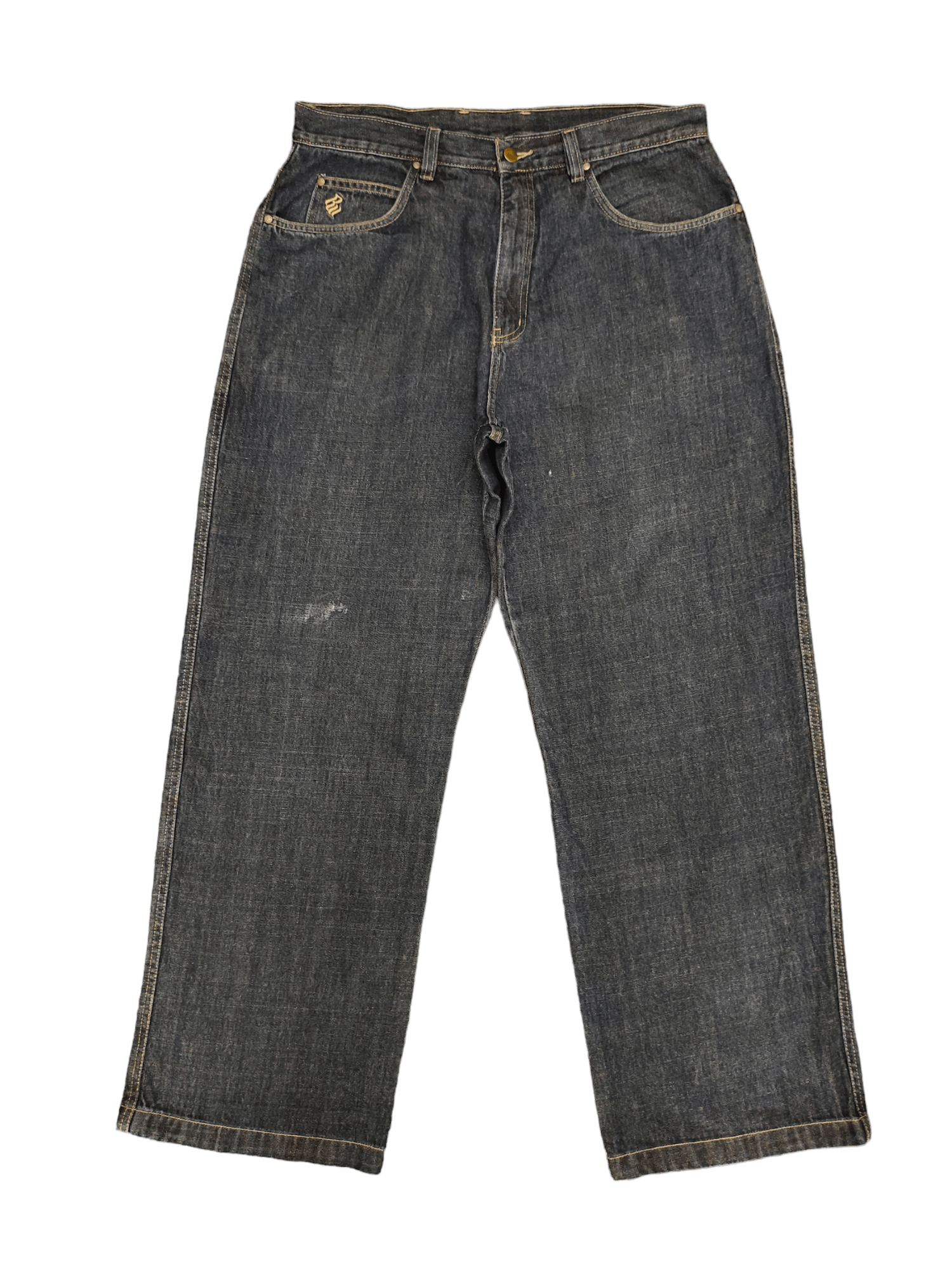 Rocawear Baggy Jeans Rocawear Denim Wide Loose Y2k Streetwear Jnco Size US 36 / EU 52 - 7 Thumbnail