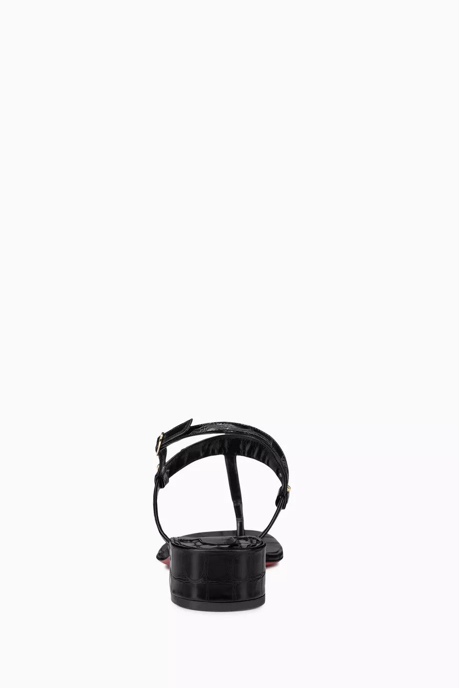 Christian Louboutin o1bcso1str0825 MJ 25 Thong Sandals in Black Size US 7 / IT 37 - 3 Thumbnail
