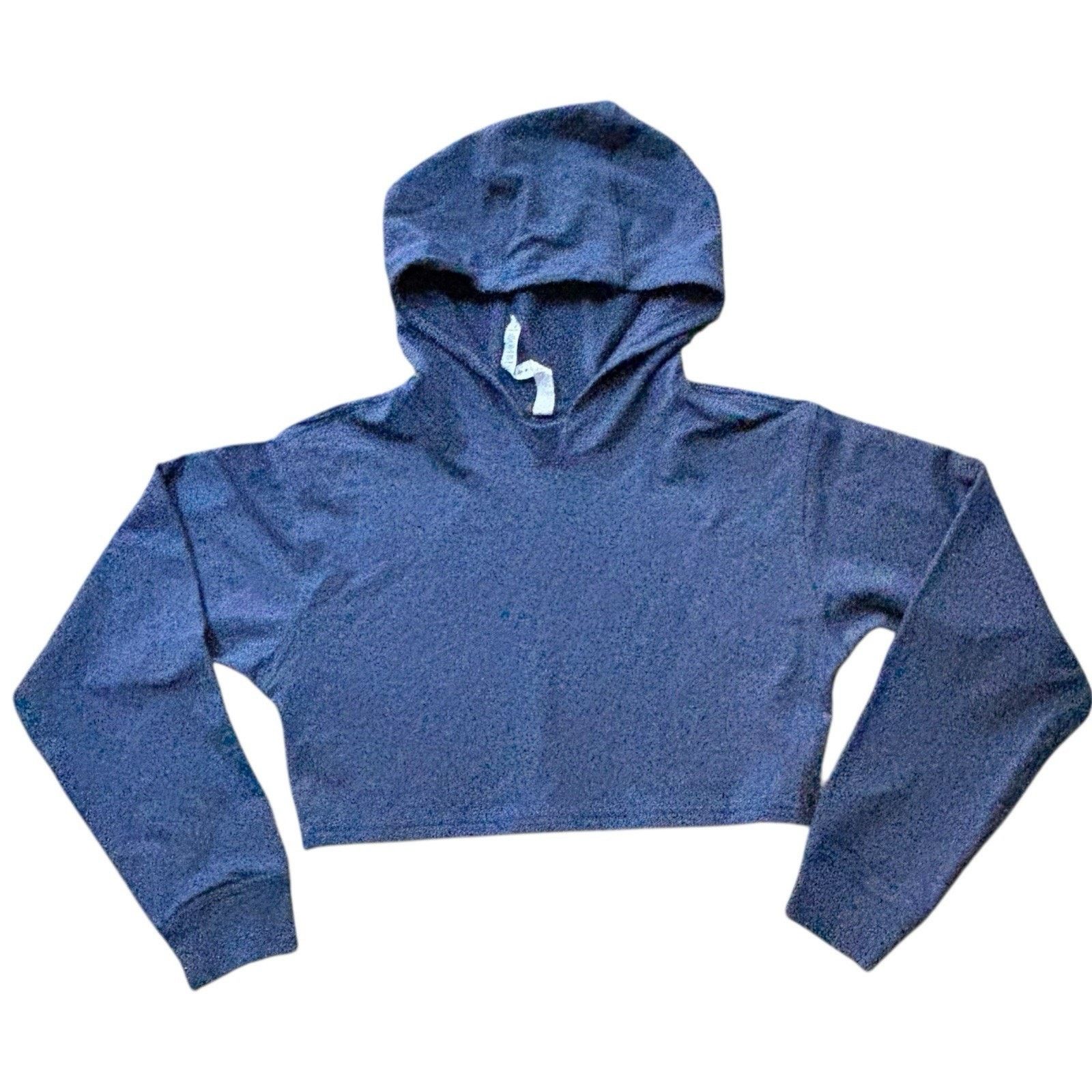 Lululemon Lululemon Ultra Cropped Hoodie Blue Gray Size 4 Crispy Tag Size S / US 4 / IT 40 - 2 Thumbnail