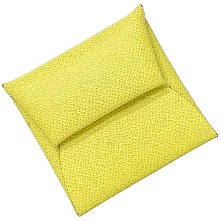 Hermes HERMES Yellow Leather Size ONE SIZE - 1 Thumbnail