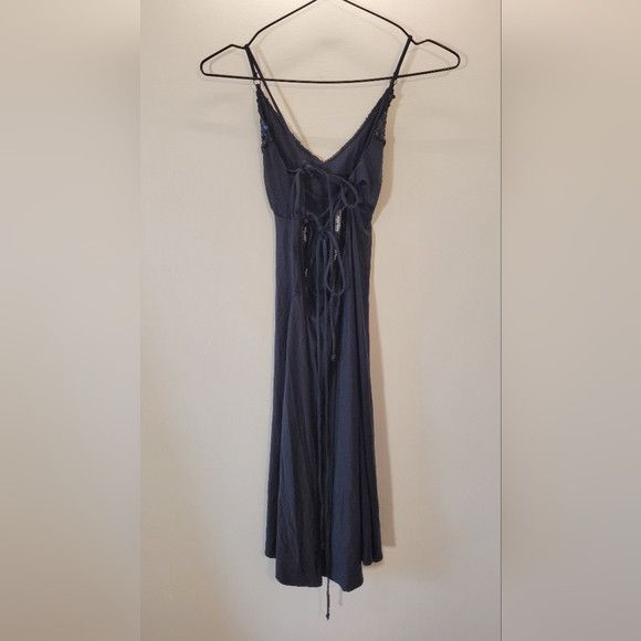 Other Baby Phat Y2k Black Sequins Midi Dress Open Back - Xs Size XS / US 0-2 / IT 36-38 - 8 Thumbnail