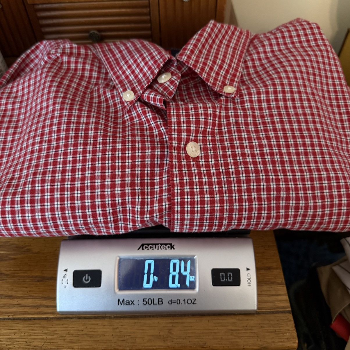 Chaps Chaps Easy Care Button Down Dress Shirt Sz XXL plaid Red Size US XXL / EU 58 / 5 - 11 Thumbnail
