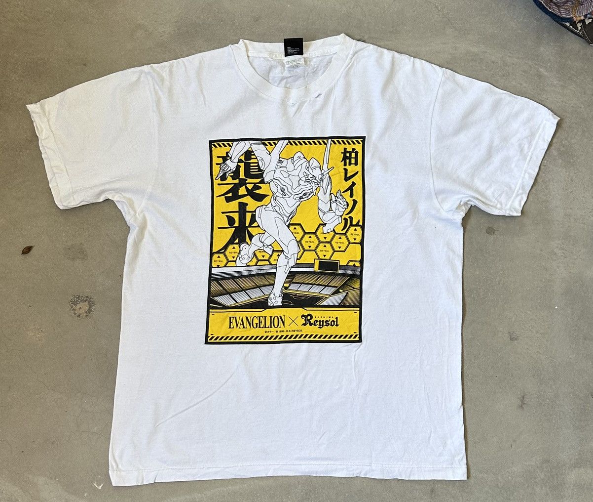 Anime EVANGELION X KASHIWA REYSOL ANIMA TEE Size US M / EU 48-50 / 2 - 1 Thumbnail