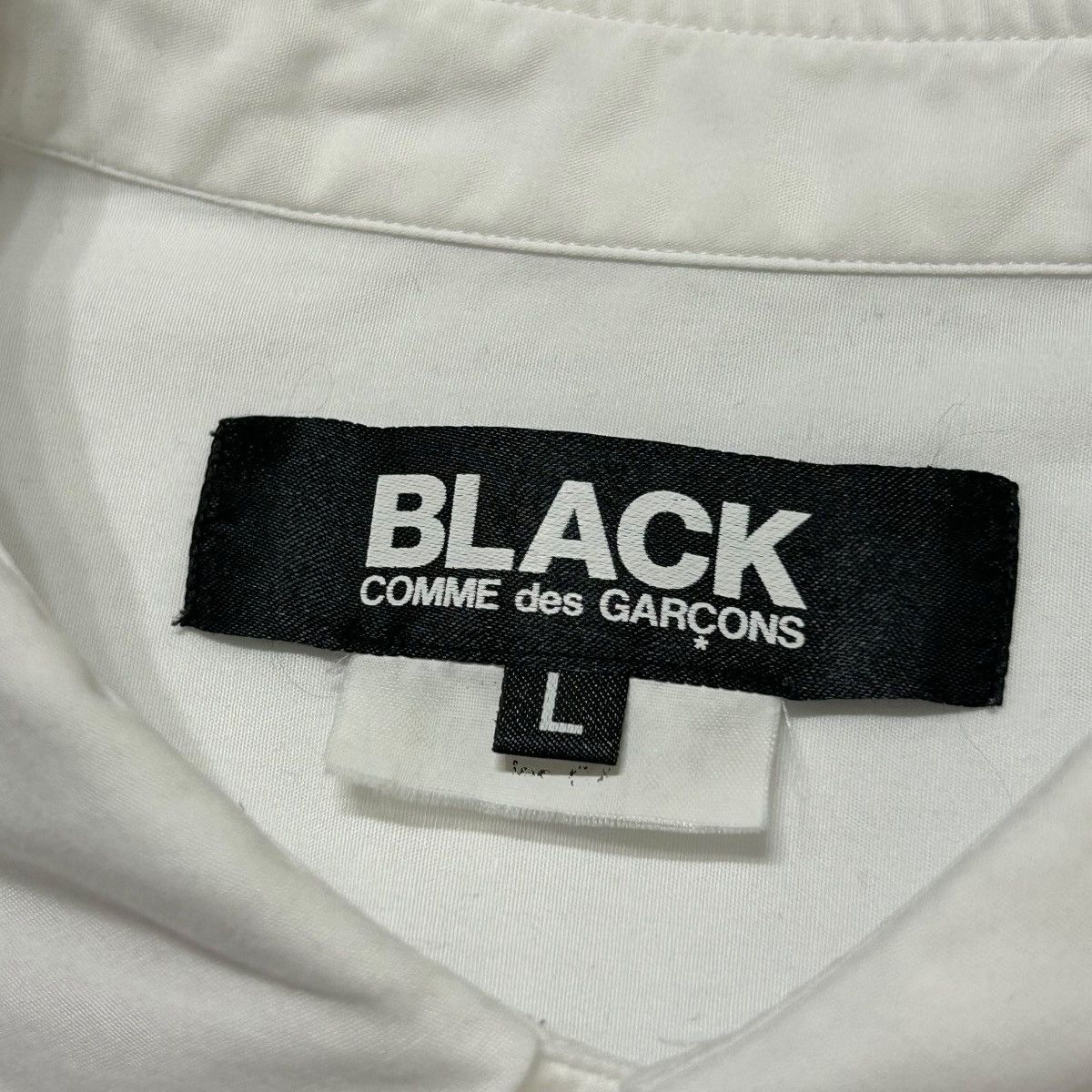 Comme des Garcons 638 BLACK Comme Des Garcons long shirt men casual L cotton Size US L / EU 52-54 / 3 - 5 Thumbnail
