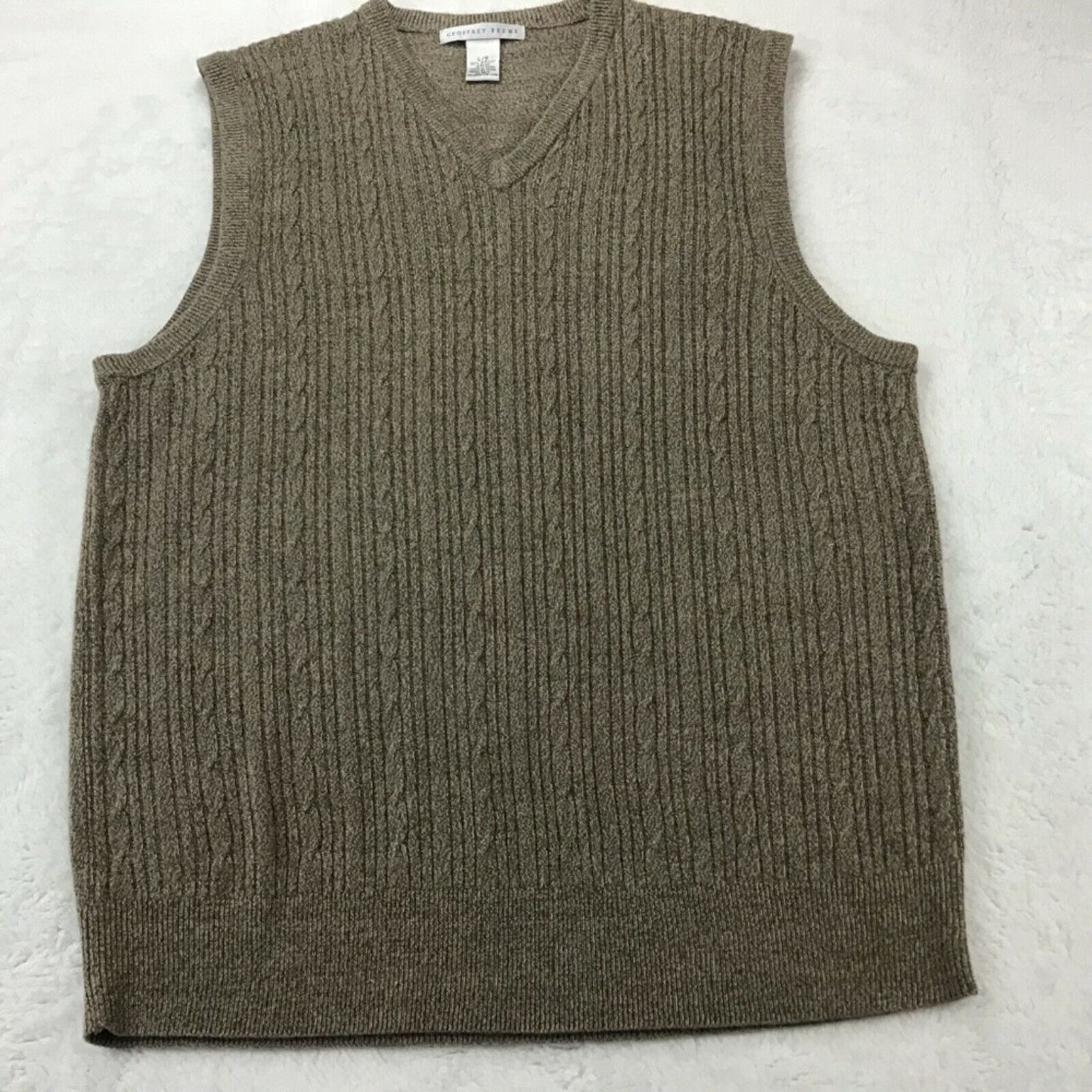 Geoffrey Beene Geoffrey Beene vintage Mens Sweater Vest Size L Size US L / EU 52-54 / 3 - 1 Thumbnail