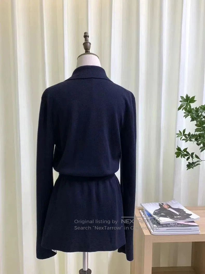 Loro Piana Loro Piana Cashmere Drawstring Cardigan. Size US M / EU 48-50 / 2 - 2 Thumbnail