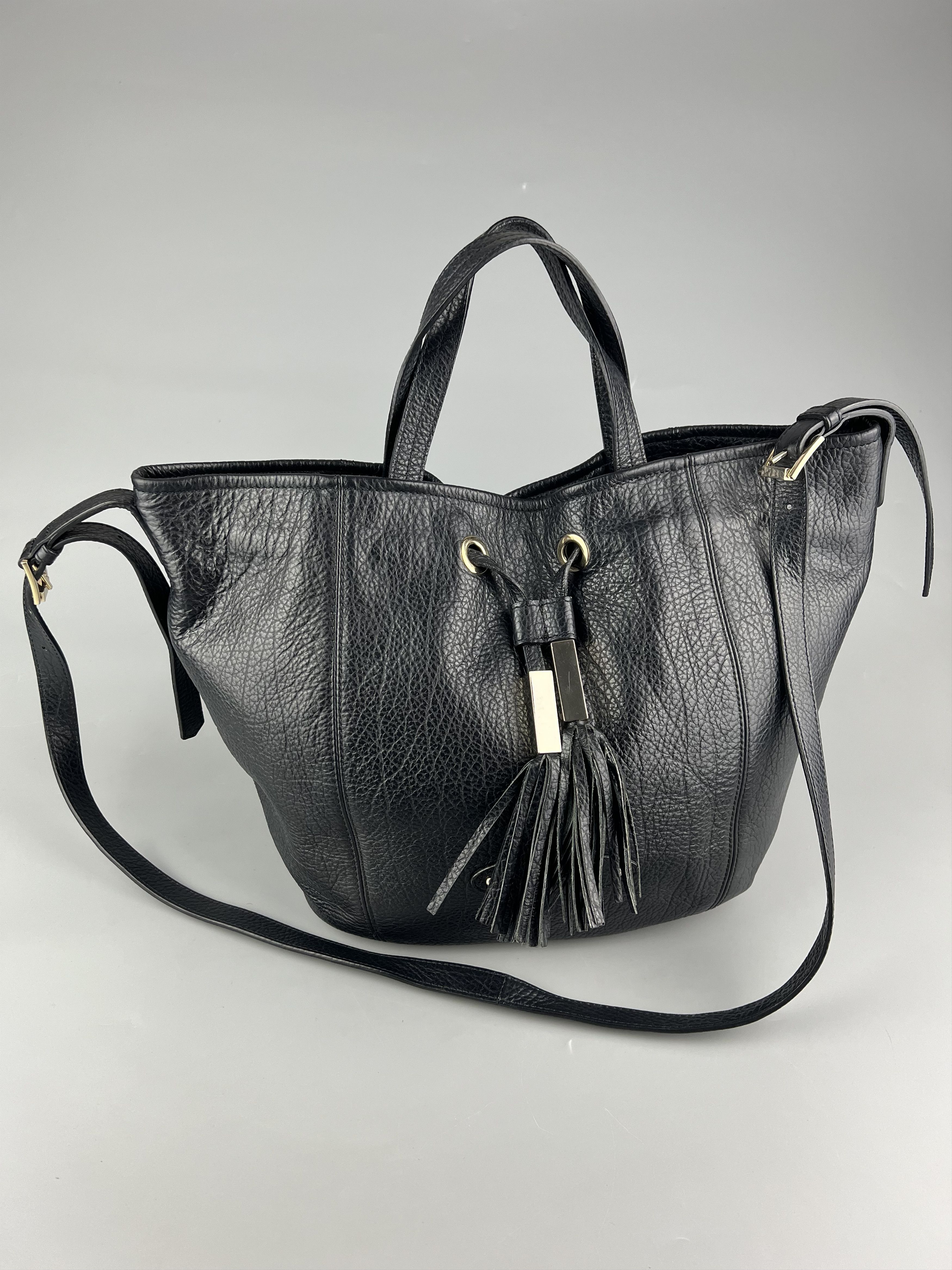 Trussardi Trussardi Women's Black Leather Shoulder Bag Crossbody Size ONE SIZE - 1 Thumbnail