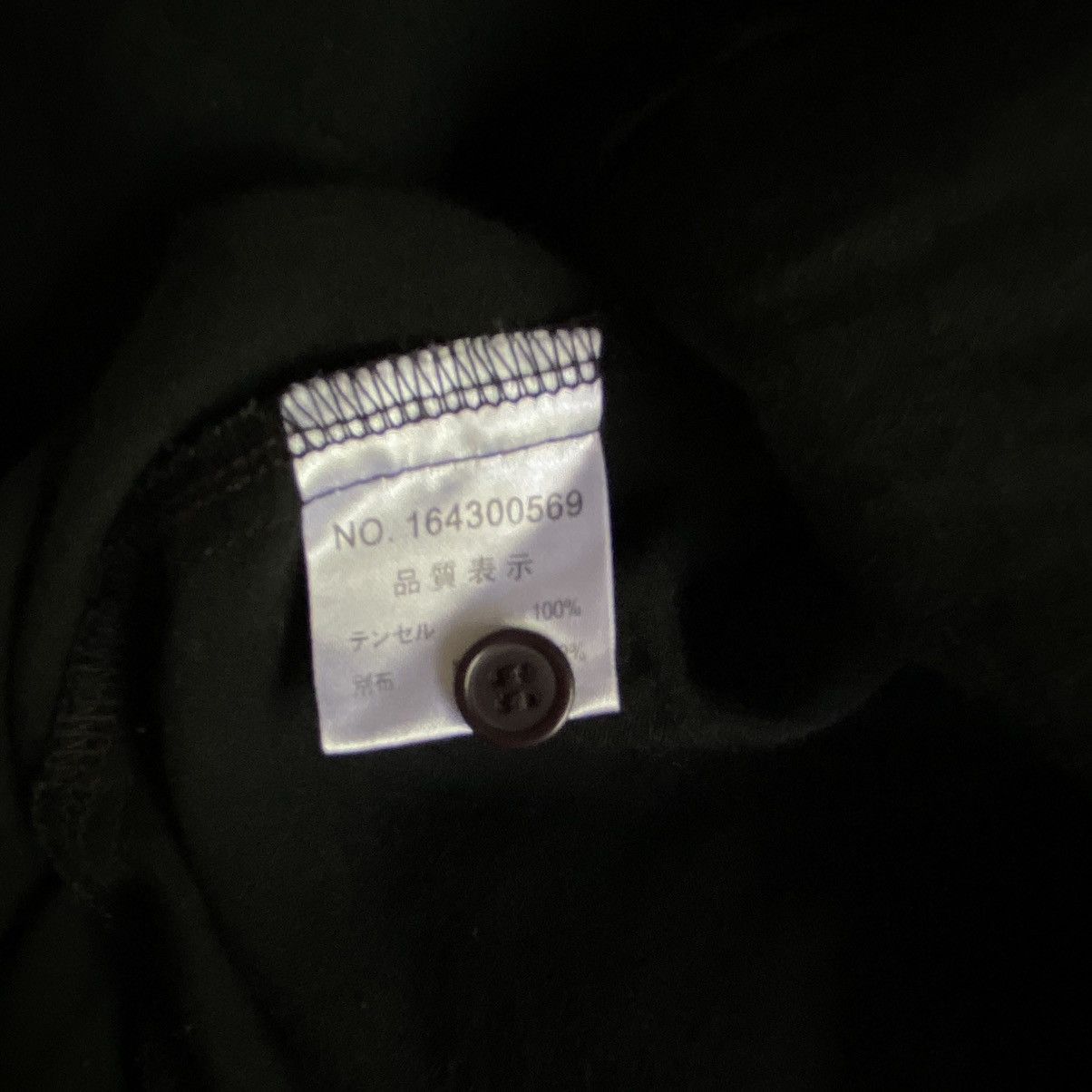 Designer × Japanese Brand SEDMIKRASKY Black Draped Asymmetric Blouse Size L / US 10 / IT 46 - 20 Thumbnail