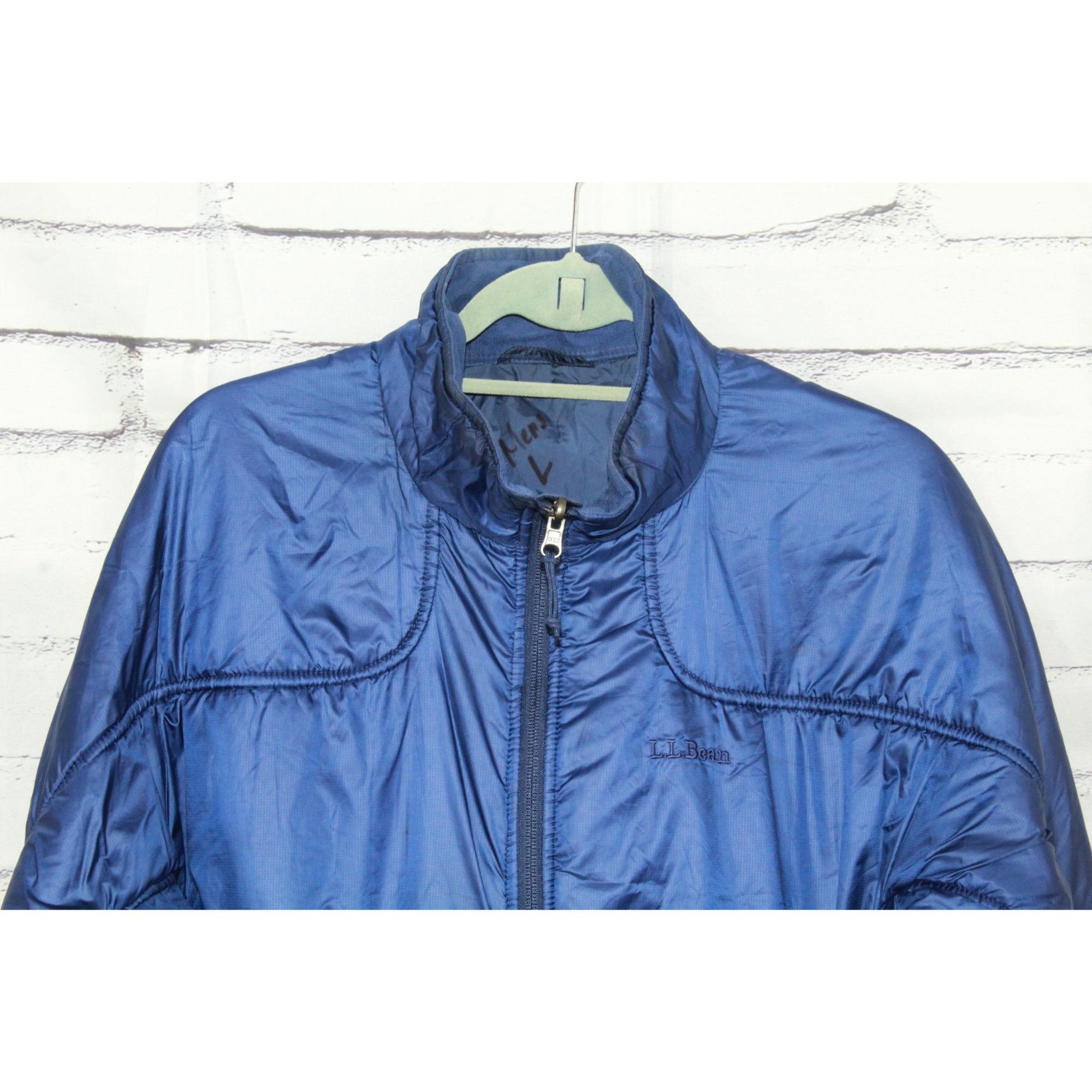 L.L. Bean LL Bean Men's Blue Full Zip Lined Primaloft Insulated Winter Size US L / EU 52-54 / 3 - 8 Thumbnail