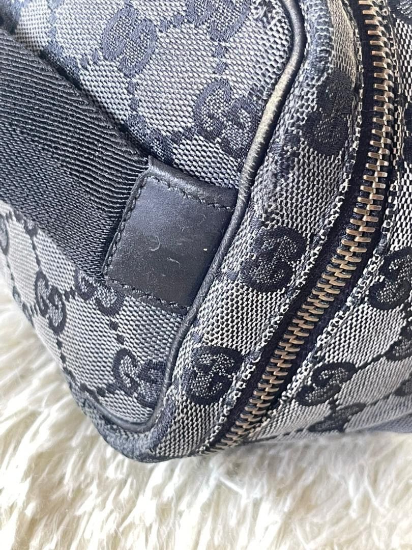 Gucci Gucci GG Pattern Vanity Leather Canvas Bag Size ONE SIZE - 16 Thumbnail