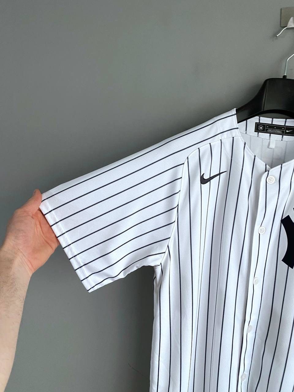 Nike Nike New York Yankees White/Navy MLB Baseball Jersey, Size M Size US M / EU 48-50 / 2 - 11 Thumbnail