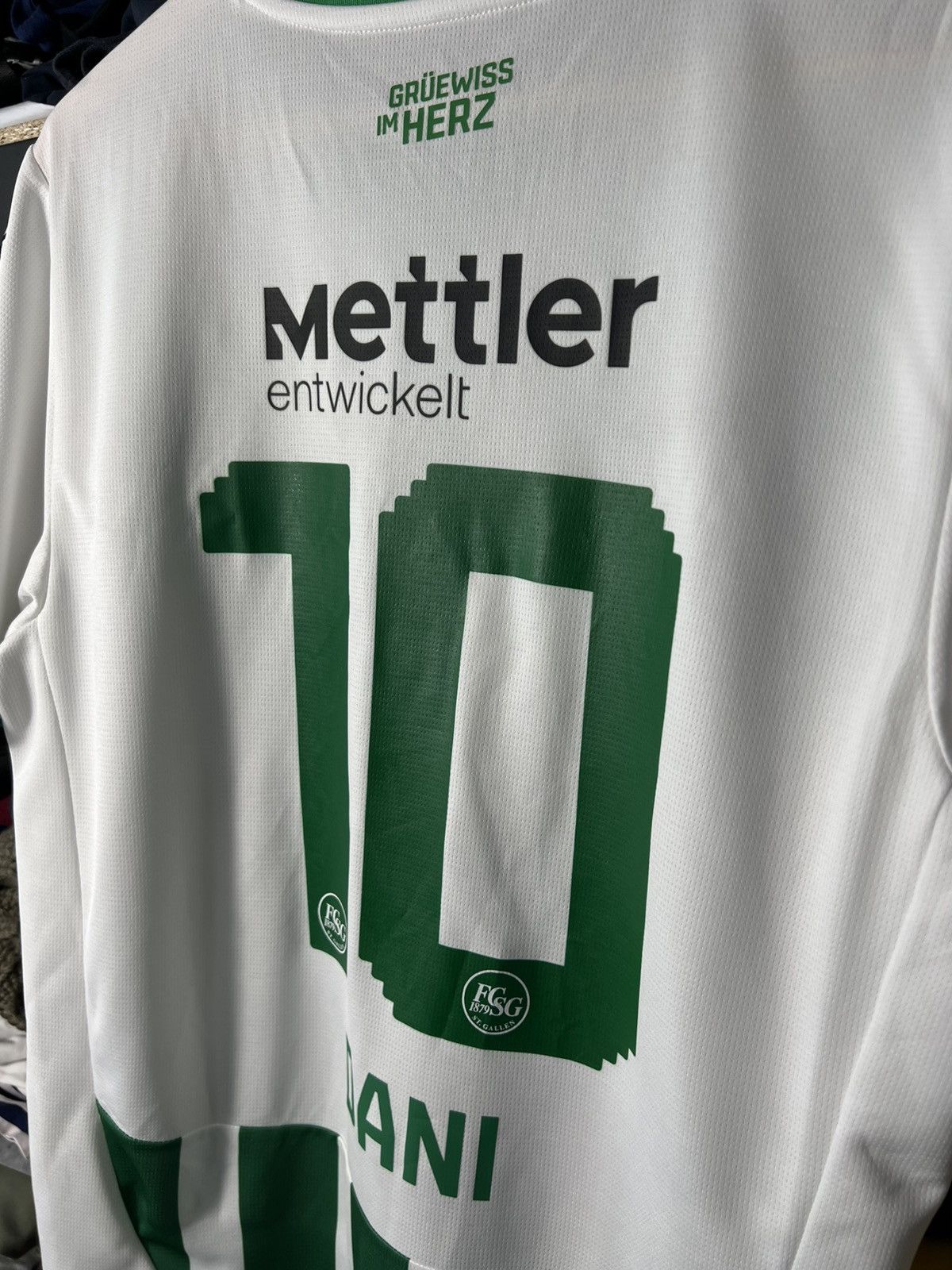 Puma Puma FC St. Gallen 1879 Football Jersey T-Shirt Dani #10 Size US M / EU 48-50 / 2 - 4 Thumbnail