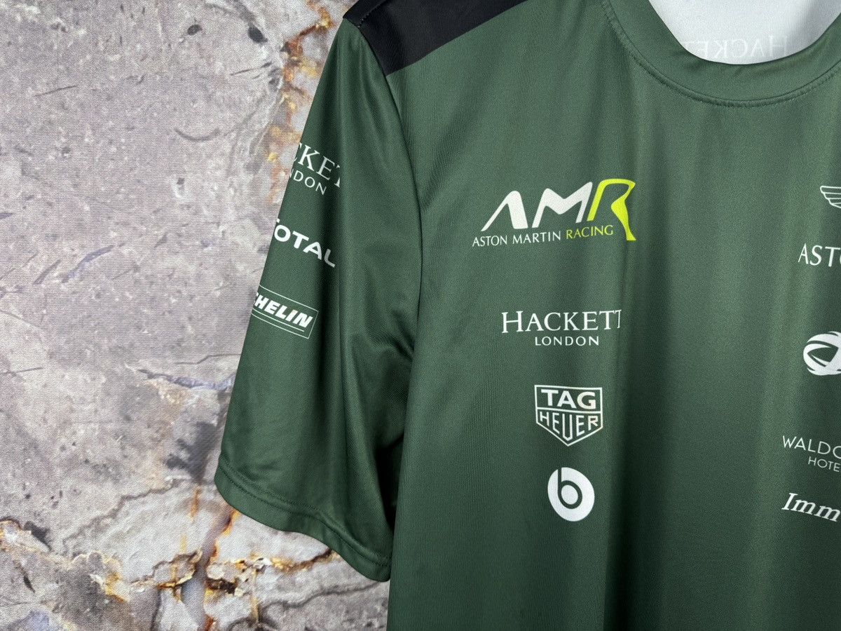 Other Aston Martin Racing Team Shirt Hackett London Green Black Size US XL / EU 56 / 4 - 6 Thumbnail