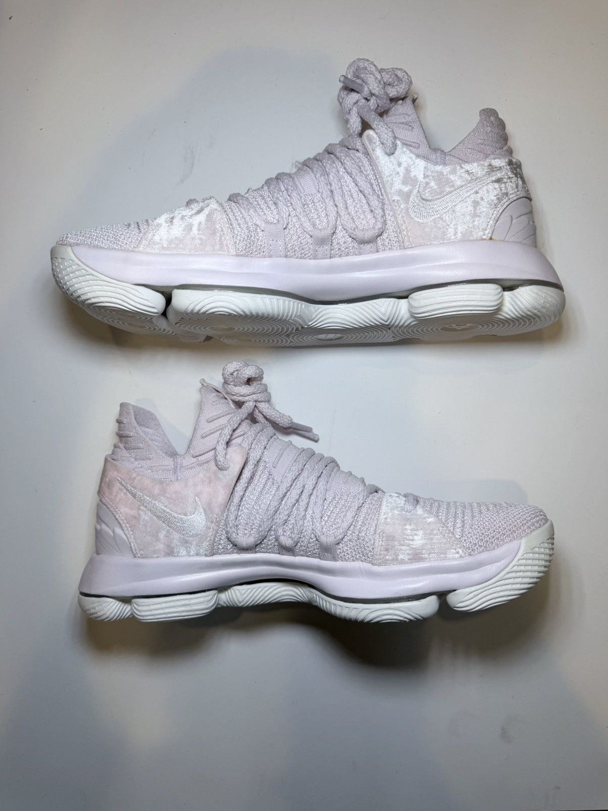 Nike RARE 2018 Nike KD 10 Aunt Pearl size 8 men AQ4110 600 pink Size US 8 / EU 41 - 3 Thumbnail
