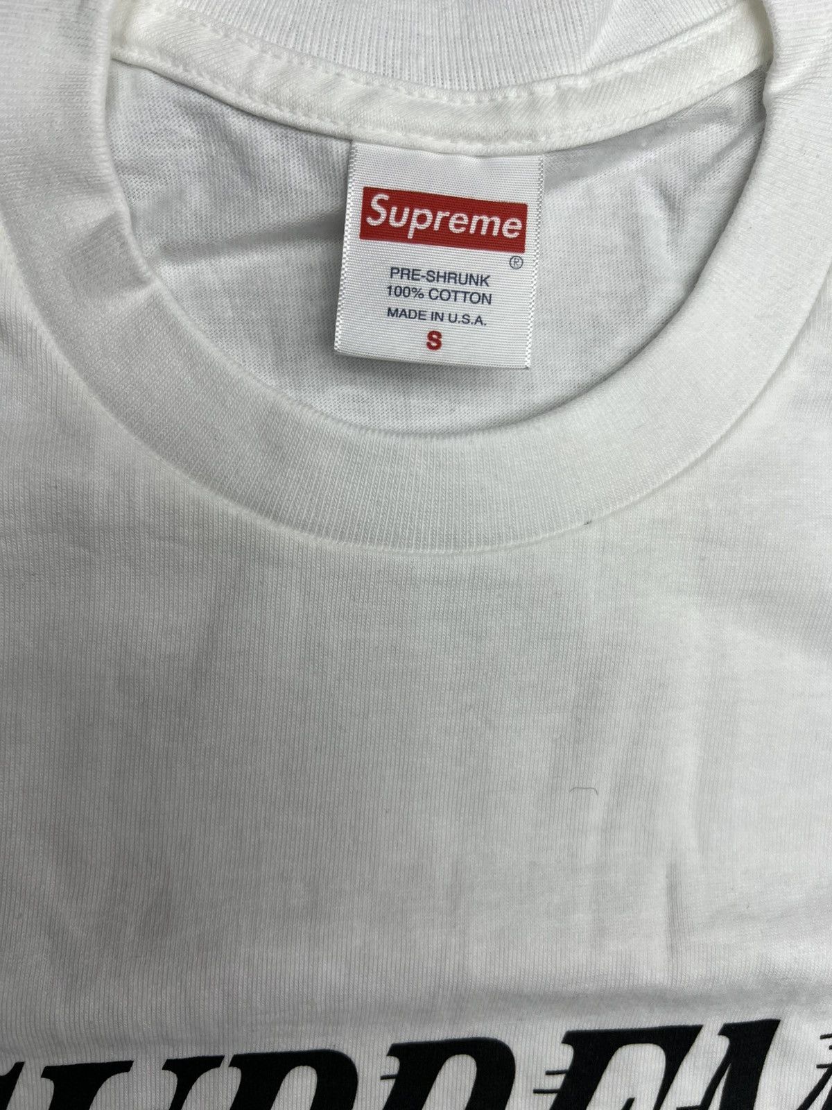 Supreme Supreme Slap Shot T-Shirt Size US S / EU 44-46 / 1 - 3 Thumbnail