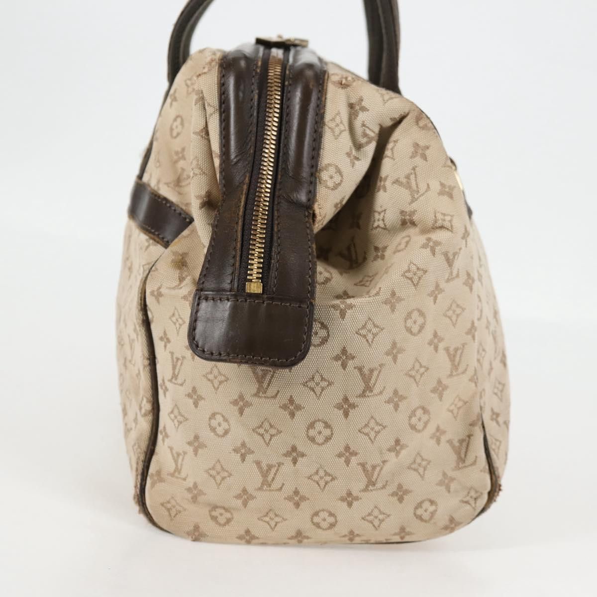 Louis Vuitton LOUIS VUITTON Monogram Mini Josephine GM Hand Bag Khaki Size ONE SIZE - 4 Thumbnail