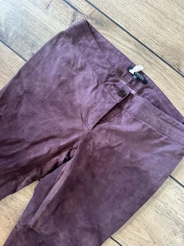Patrizia Pepe Patrizia pepe burgund 36 leather trousers Size 28" / US 6 / IT 42 - 4 Thumbnail