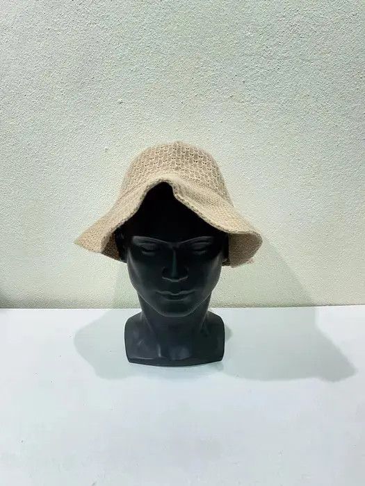 Japanese Brand Japanese Brand Knit Bucket Hat Size ONE SIZE - 3 Thumbnail