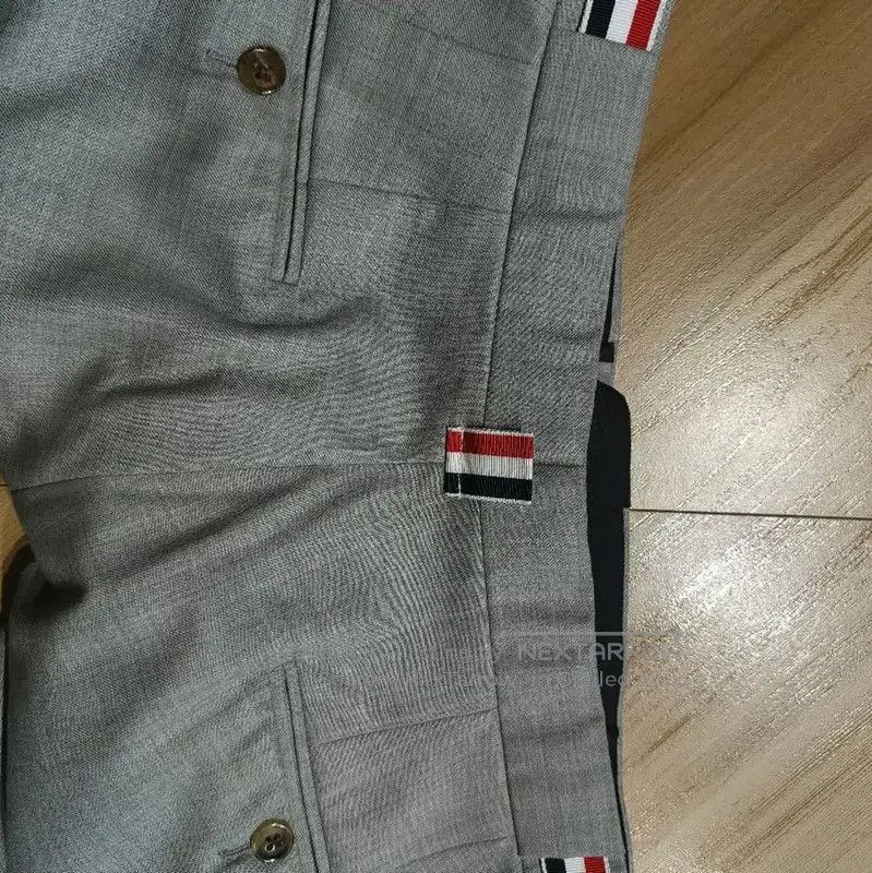 Thom Browne Thom Browne XL Gray Polyester Women's Casual Pants . Size 30" / US 8 / IT 44 - 3 Thumbnail