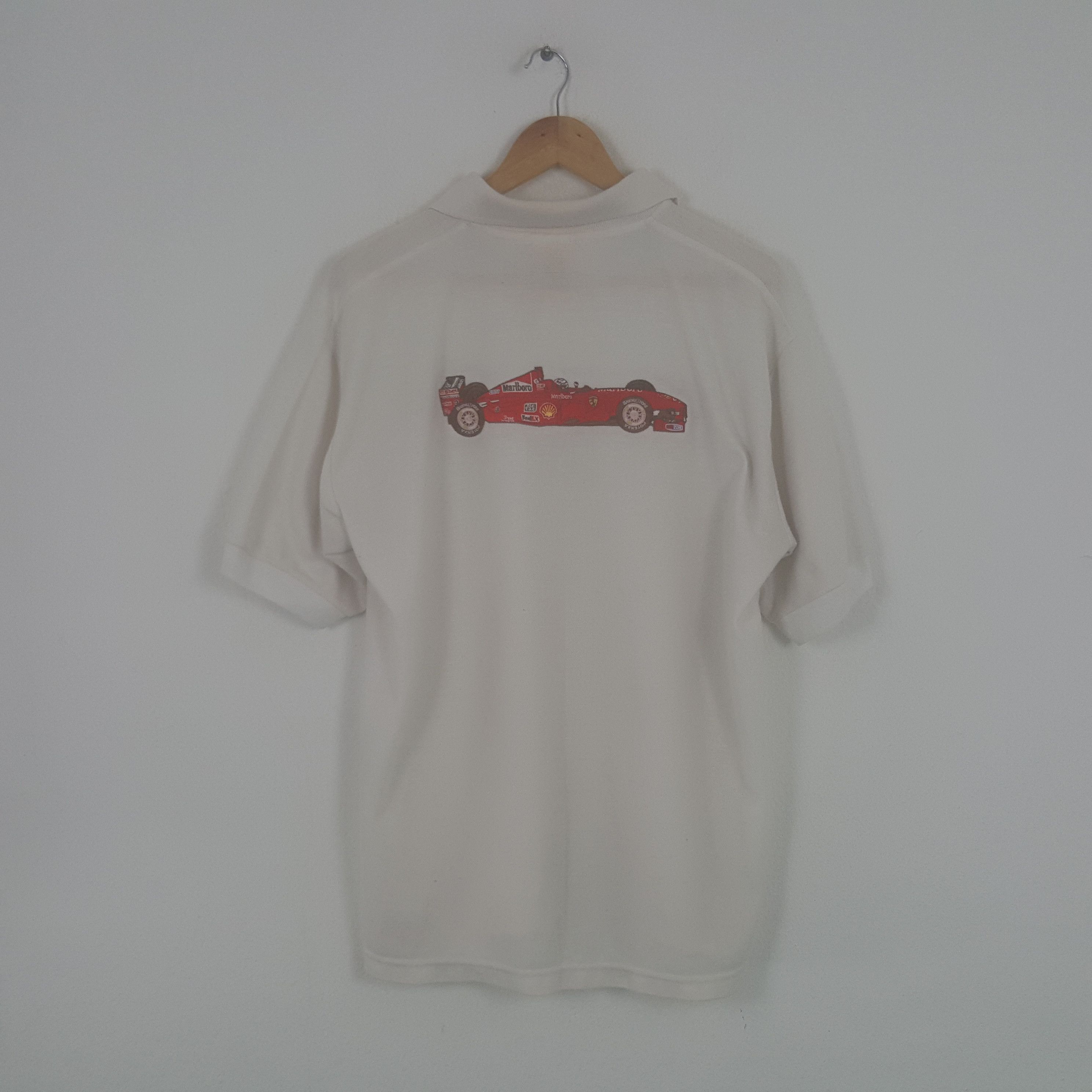 Ferrari × Vintage Vintage Ferrari Formula One Racing Team Embroidery Polos Size US XL / EU 56 / 4 - 1 Thumbnail