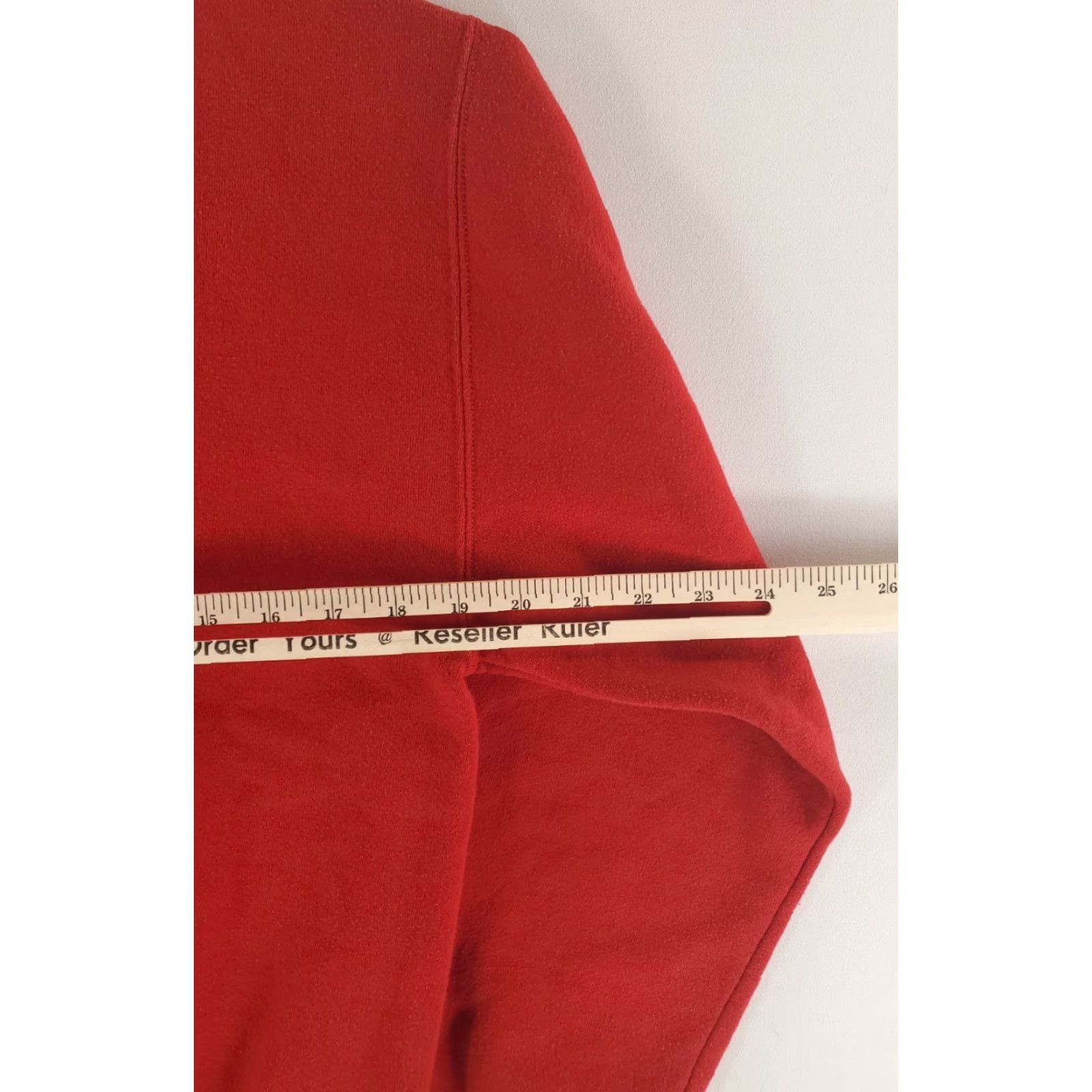 Russell Athletic VINTAGE Russell Athletic Sweatshirt Crew Neck Red Made USA Mens M 90s Size US M / EU 48-50 / 2 - 5 Thumbnail