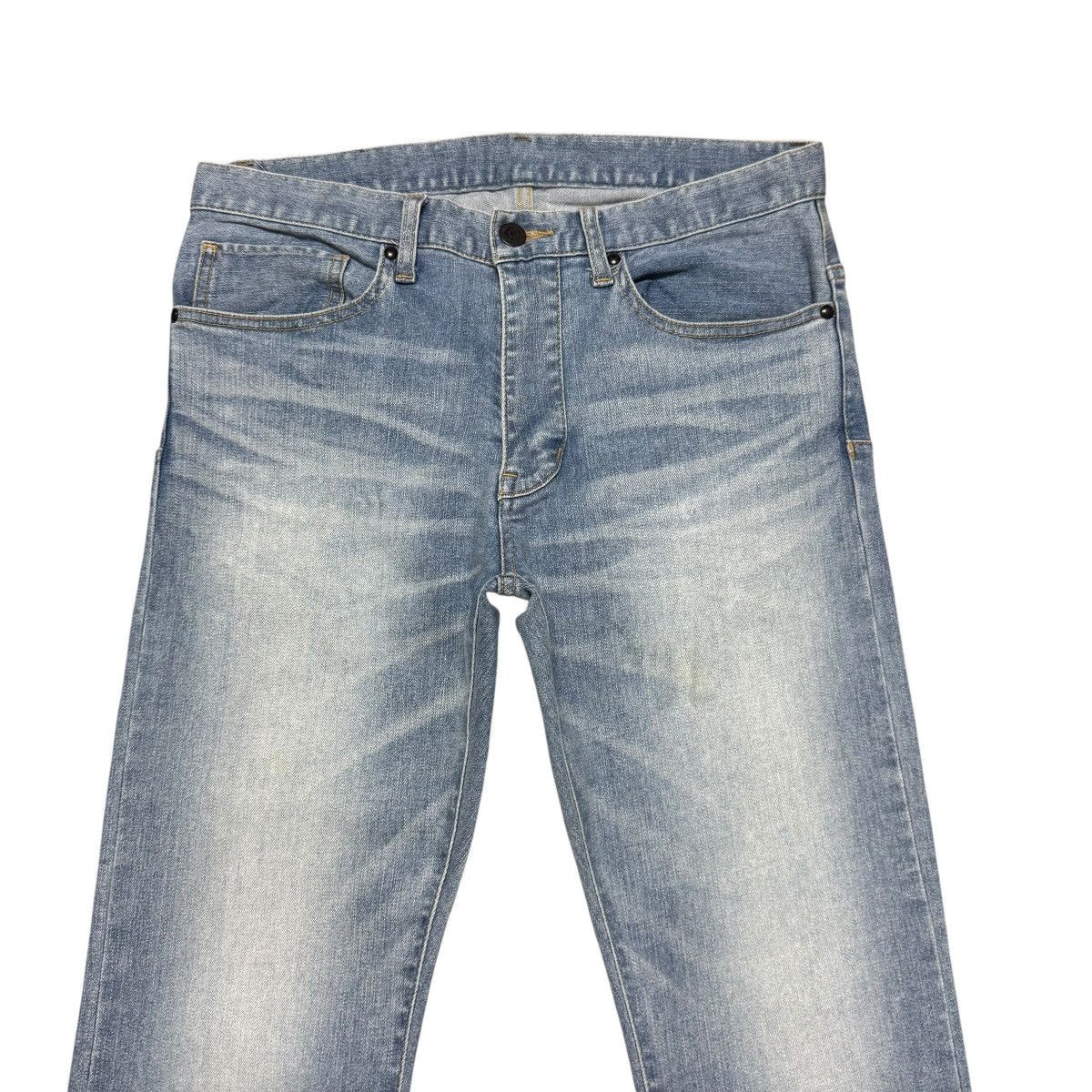 Tornado Mart Tornado Mart Blue Denim Slim Jeans Stretch Size US 30 / EU 46 - 3 Thumbnail