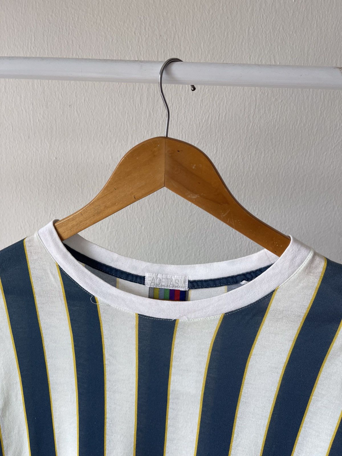 Facetasm Facetasm Stripe Pocket Tee Size US M / EU 48-50 / 2 - 5 Thumbnail