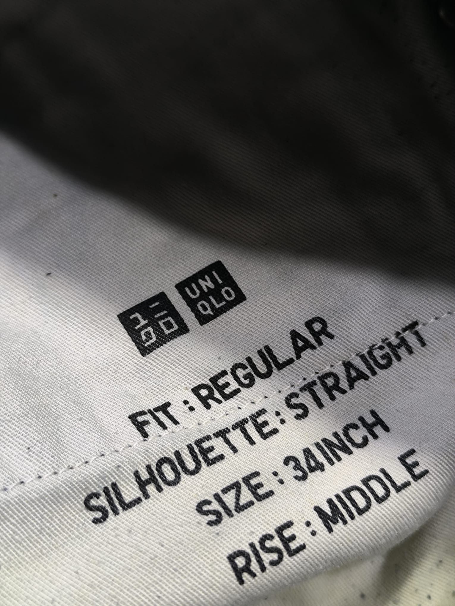 uniqlo selvedge denim jeans regular fit 34x34