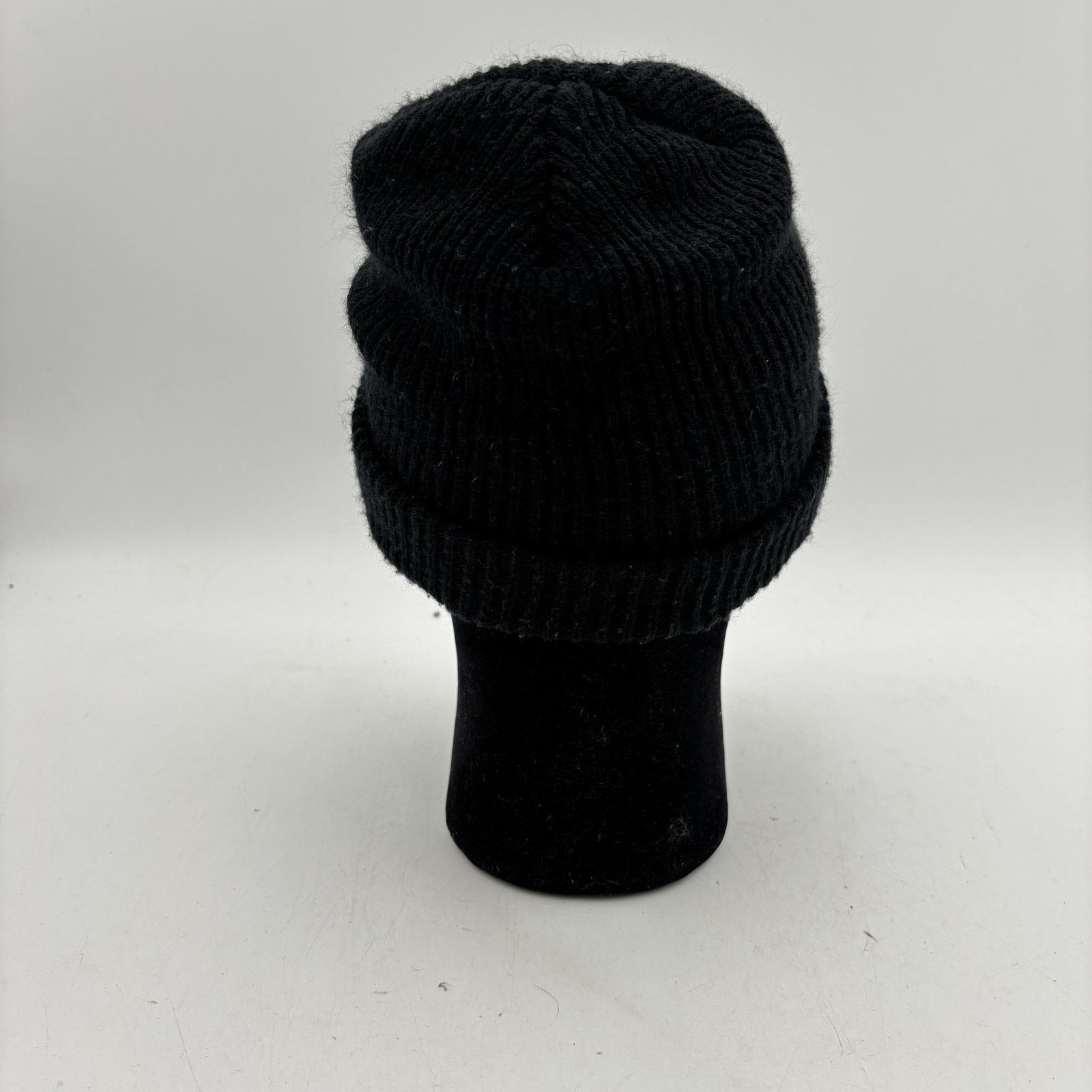 Kith Kith Classic Logo Knit Beanie Hat Acrylic Black Streetwear Size ONE SIZE - 5 Thumbnail