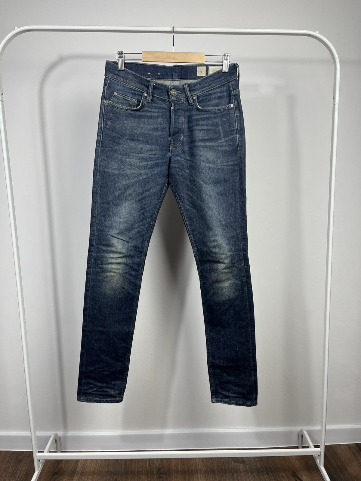 Allsaints AllSaints Slim Fit Blue Stretch Jeans Button Fly S size Size US 30 / EU 46 - 8 Thumbnail